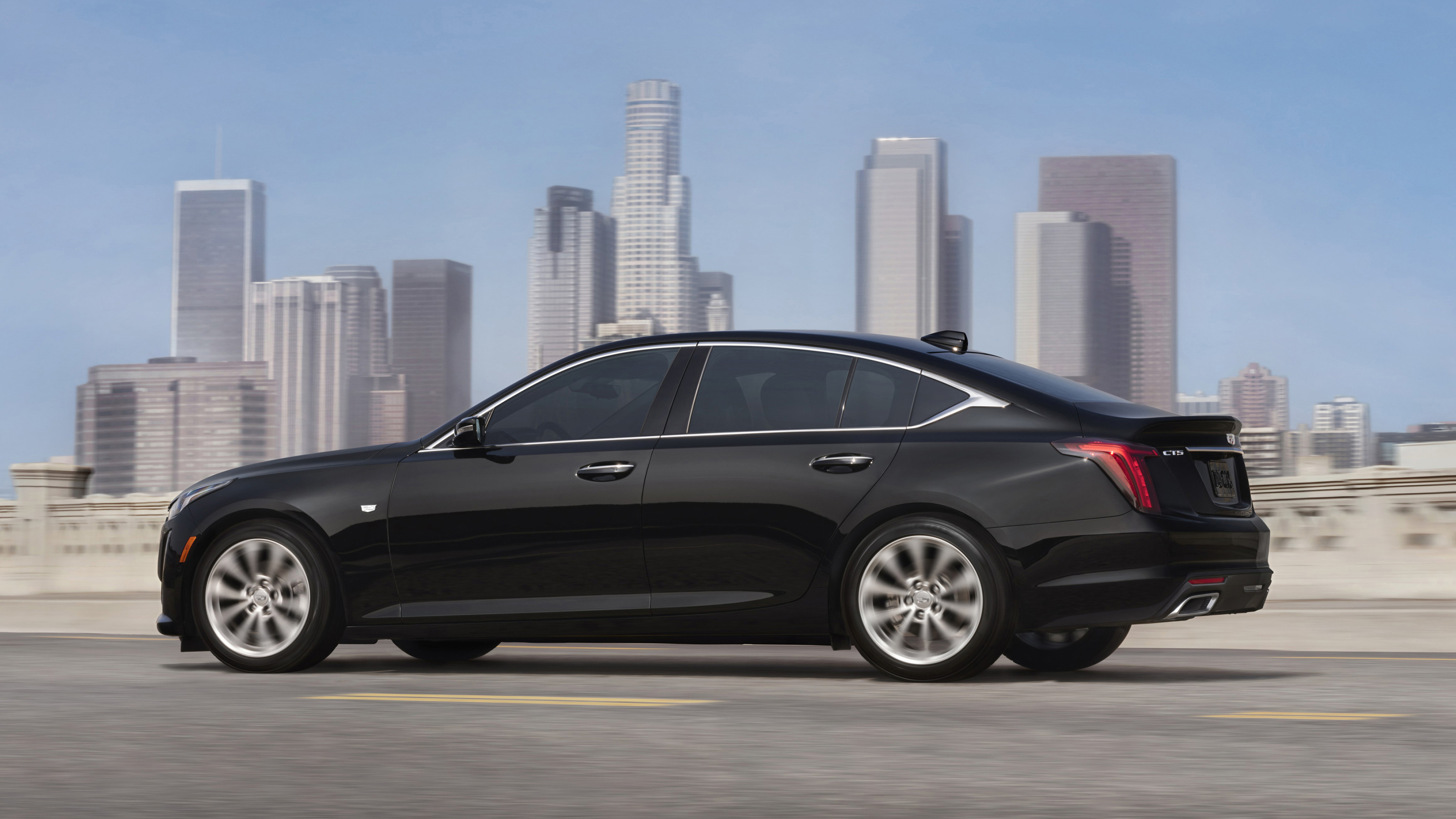 Cadillac CT5, Luxury sedan, Stunning design, Cutting-edge features, 3840x2160 4K Desktop