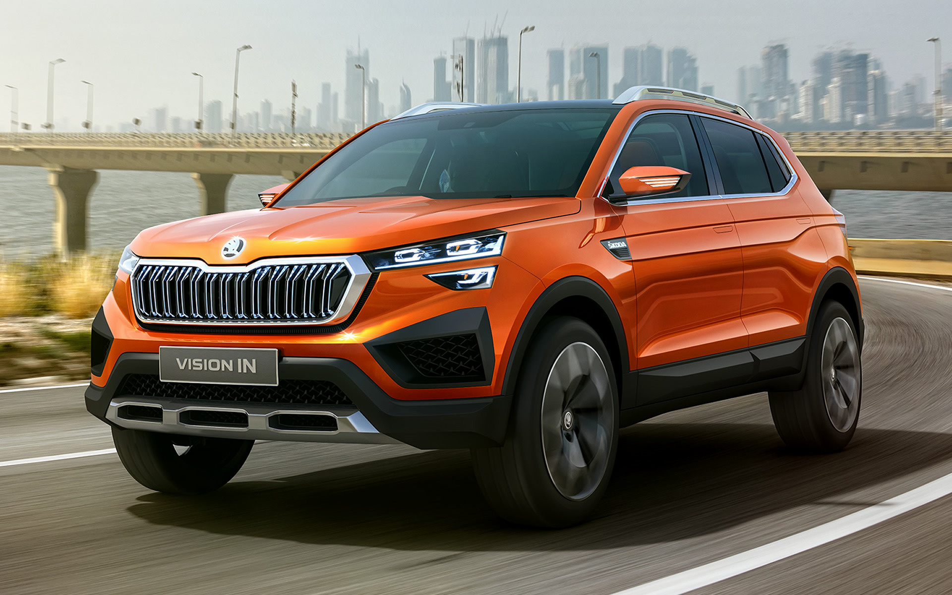 Skoda Kushaq, HD images by Car Pixel, Visionary design, Compact SUV, 1920x1200 HD Desktop