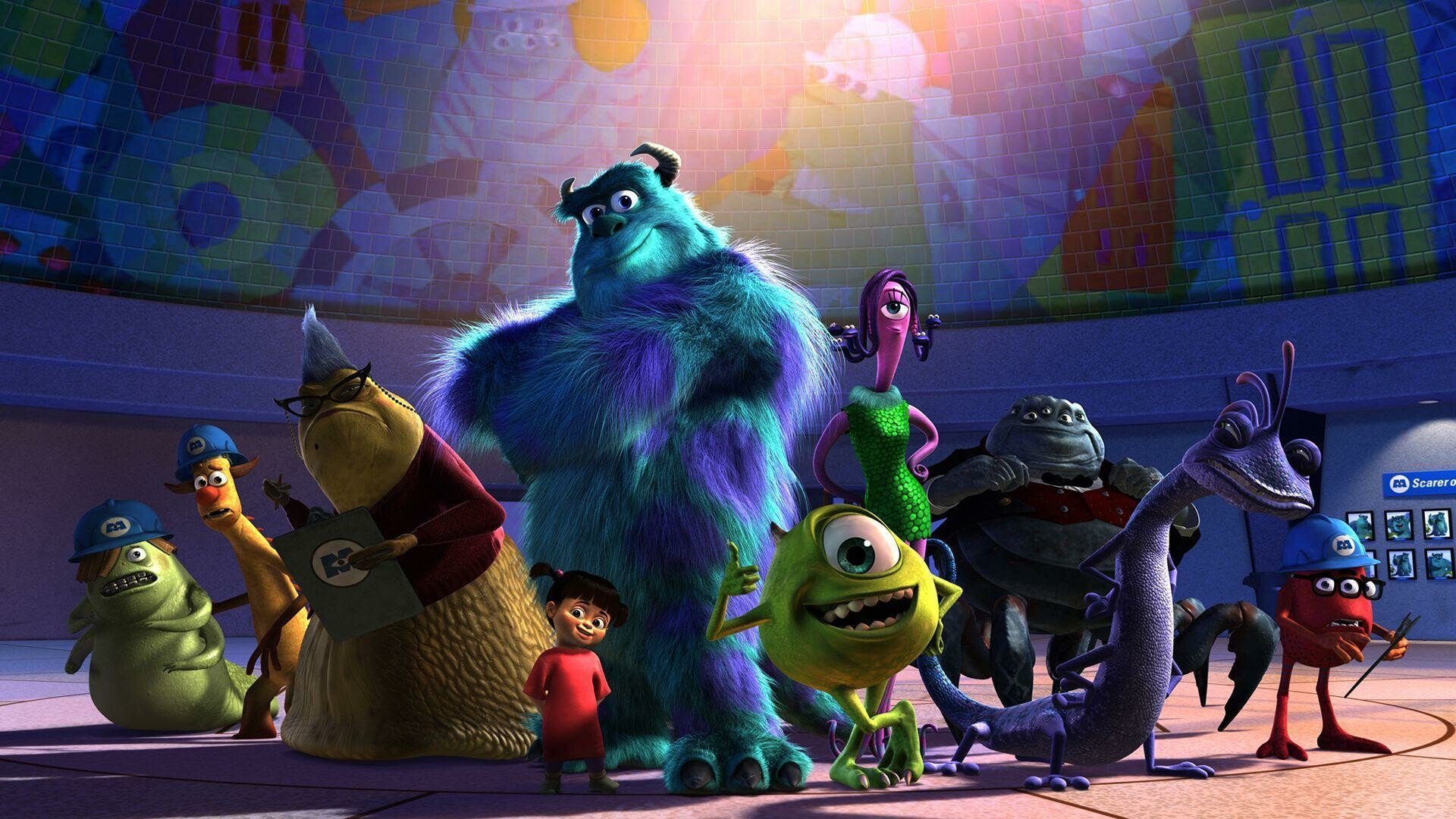 Monsters, Inc., wallpapers, 1920x1080 Full HD Desktop