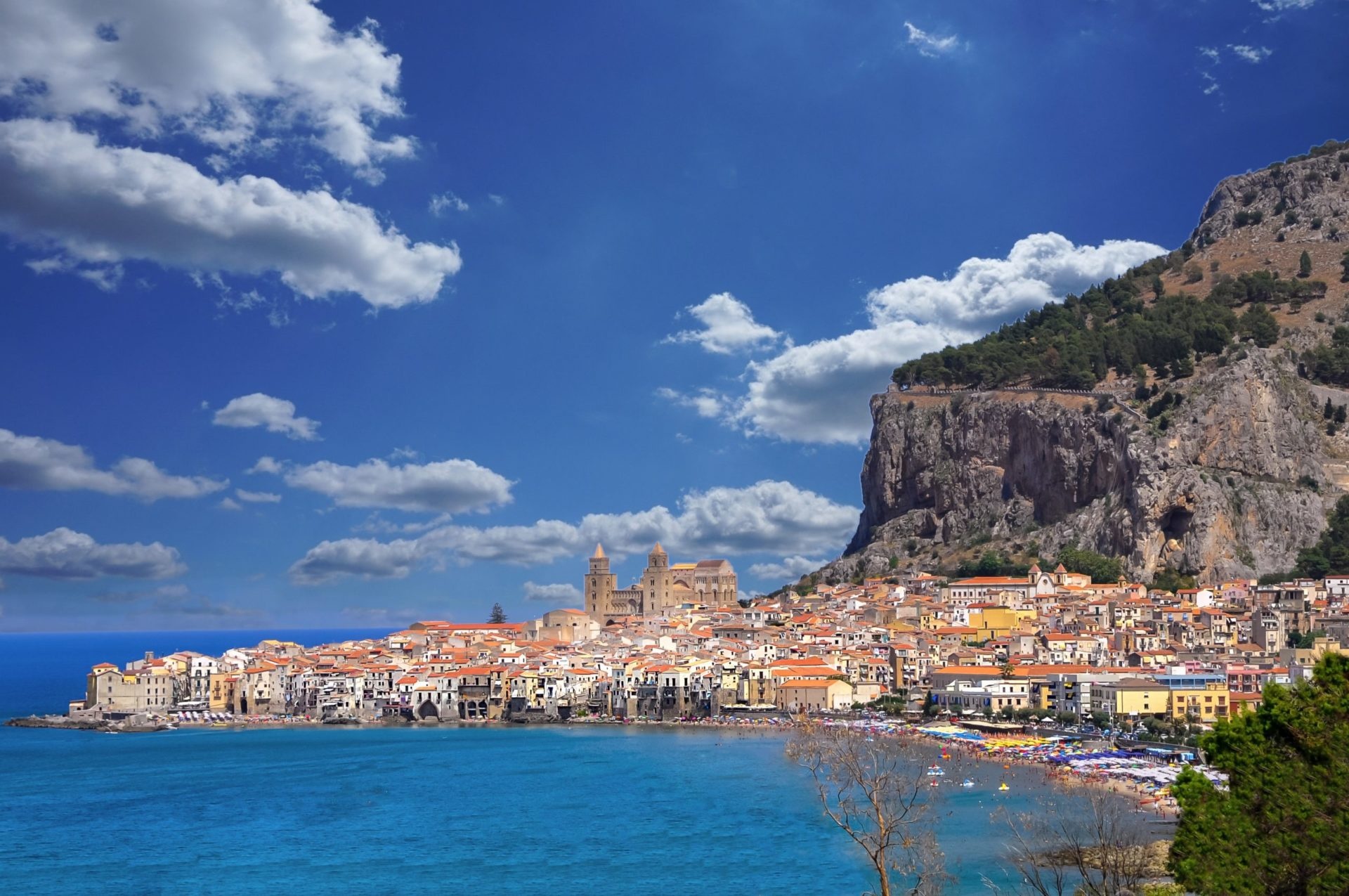 Cefalu, Wassertemperaturen, Mittelmeer, Tourlogger, 1920x1280 HD Desktop