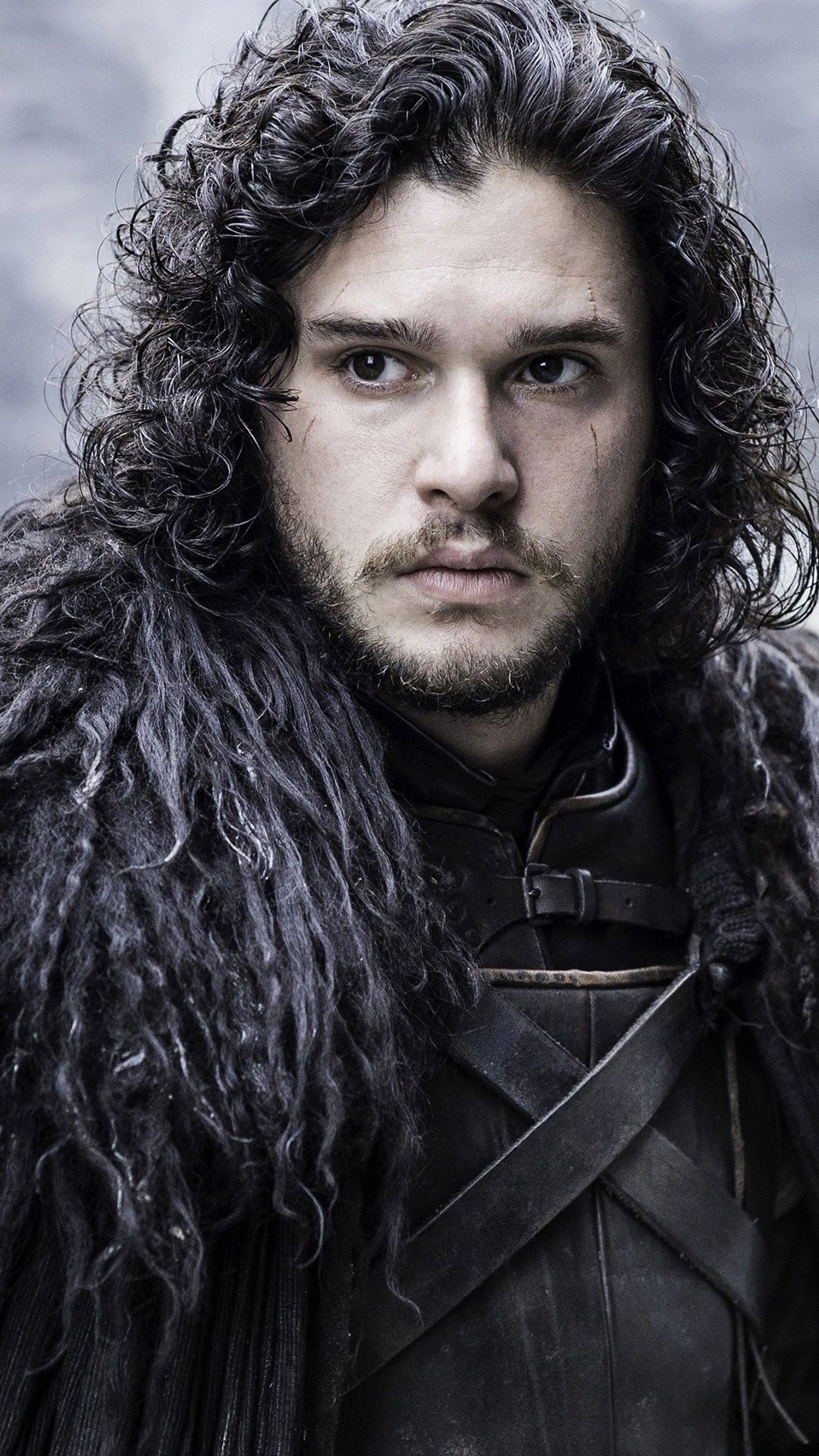 Jon Snow, Dynamic iPhone wallpapers, Kit Harington, Style and power, 1080x1920 Full HD Phone