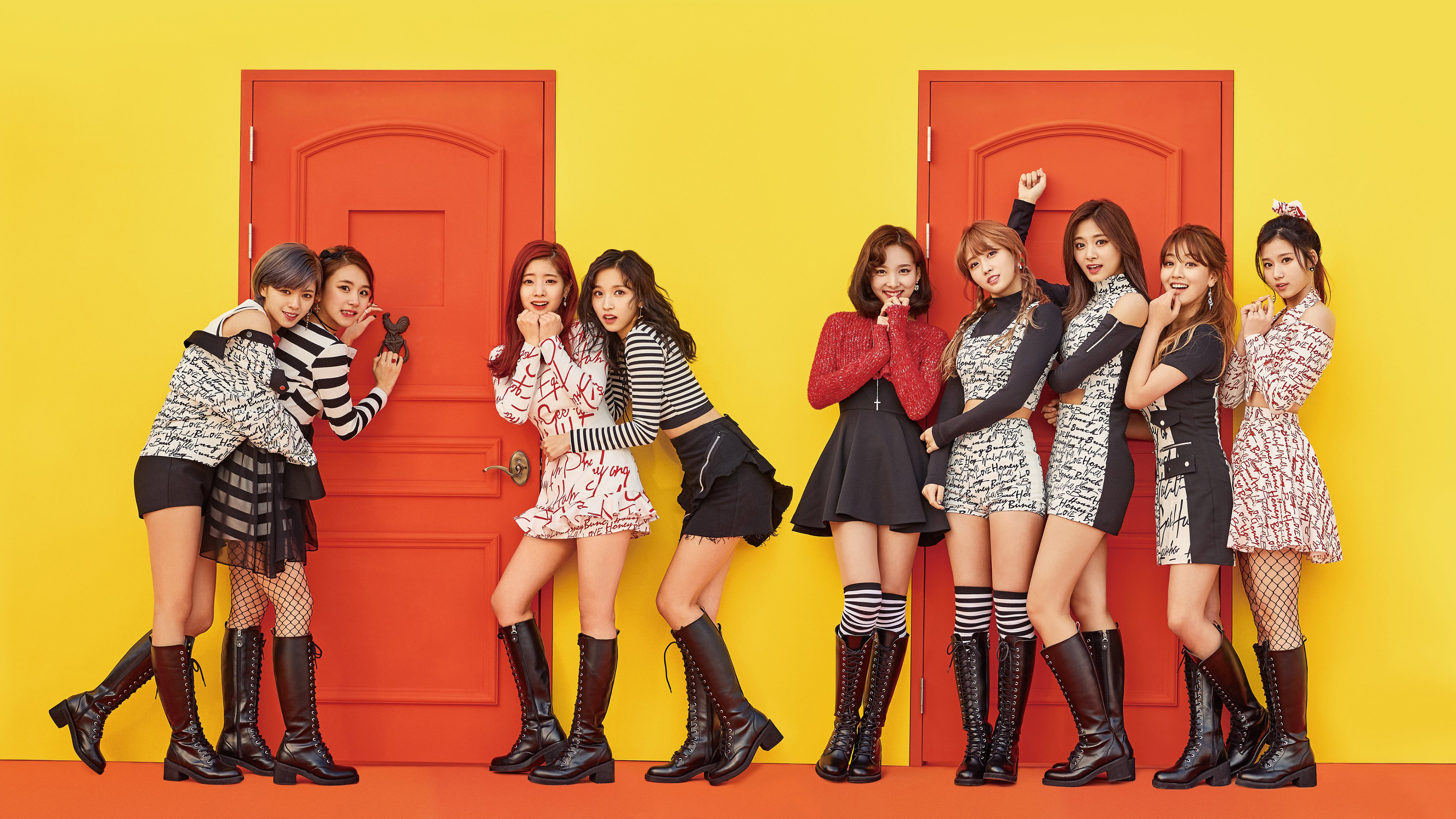 TWICE: 4K ultra wallpaper, Stunning visuals, Visual extravaganza, 3840x2160 4K Desktop