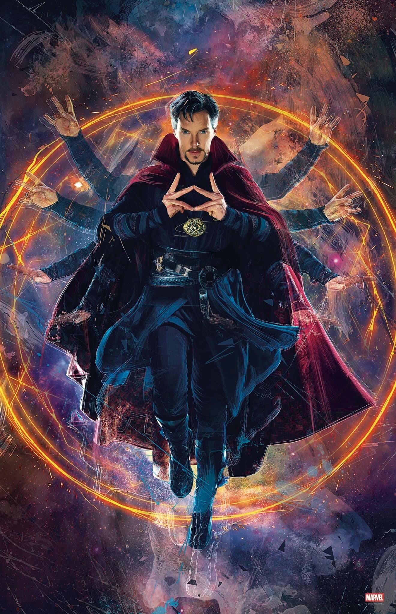 Doctor Strange, Artistic wallpapers, Surreal visuals, Mystic enchantment, 1320x2050 HD Phone