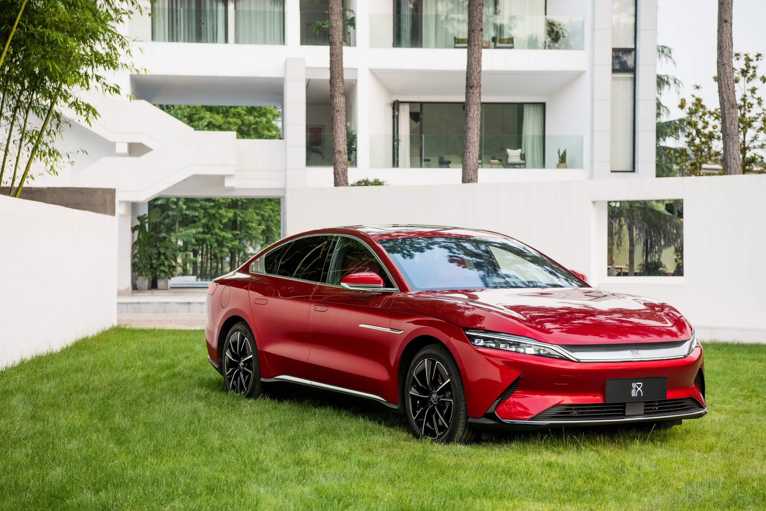 BYD, flagship Han EV, goes on sale, BYD USA, 2560x1710 HD Desktop