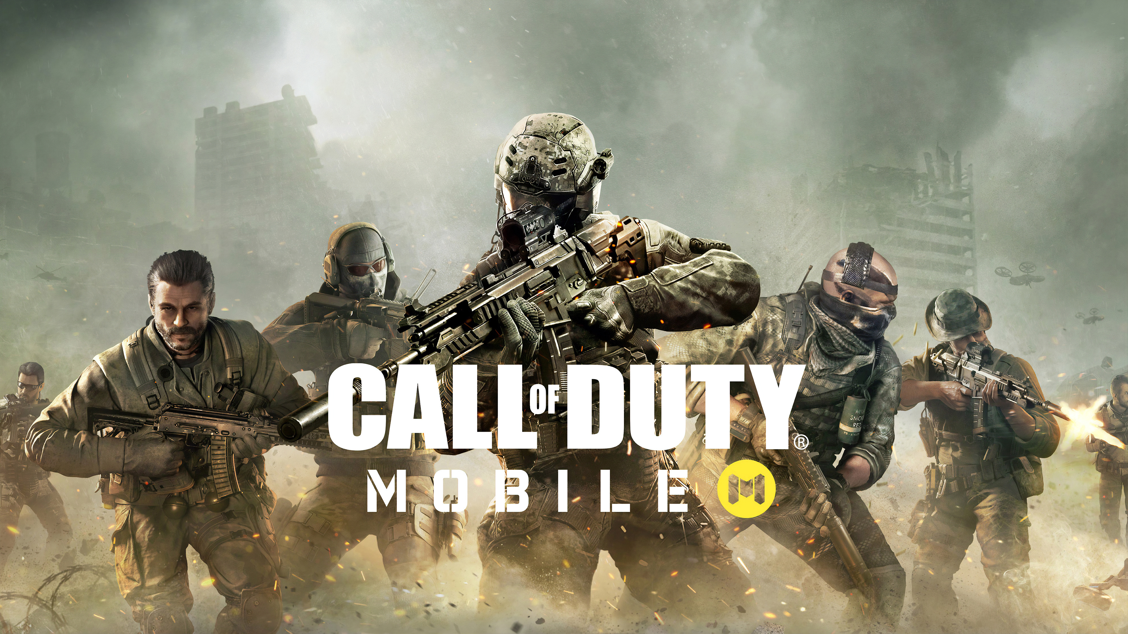 CALL OF DUTY MOBILE, Simon Ghost Riley, Captain John Price, John Soap MacTavish, 4K Desktop wallpaper