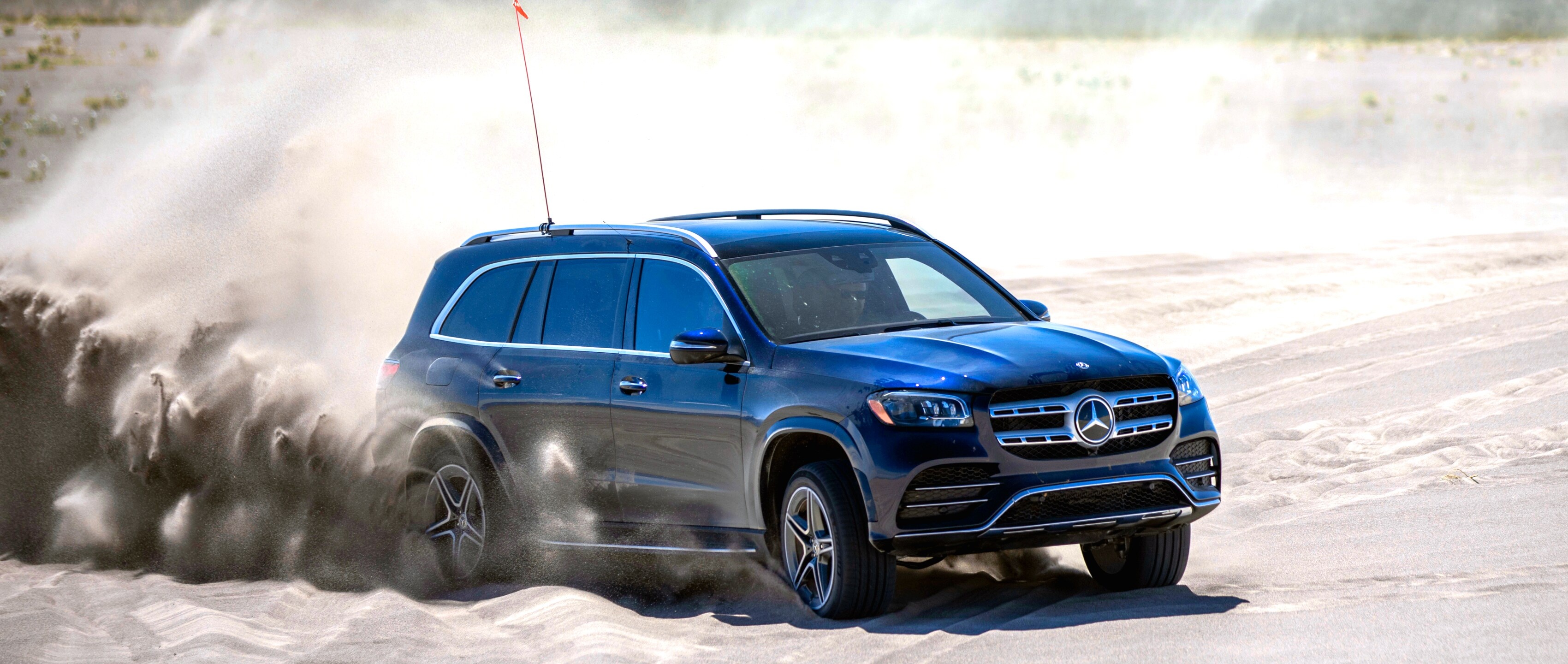 Mercedes-Benz GLS, Extreme desert test drive, 3400x1440 Dual Screen Desktop