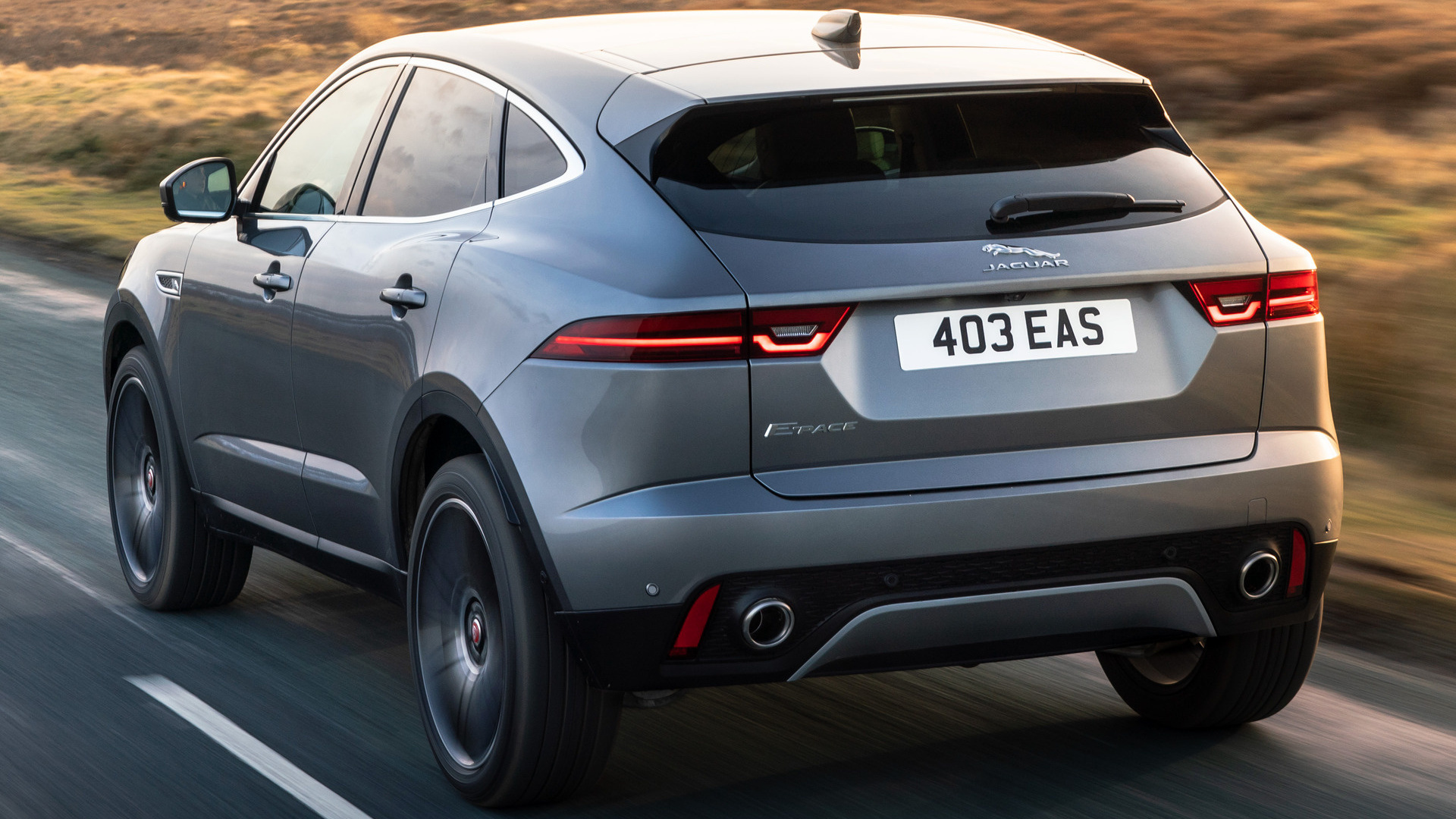 Jaguar E-PACE, Luxury compact SUV, Stunning wallpapers, Car pixel, 1920x1080 Full HD Desktop