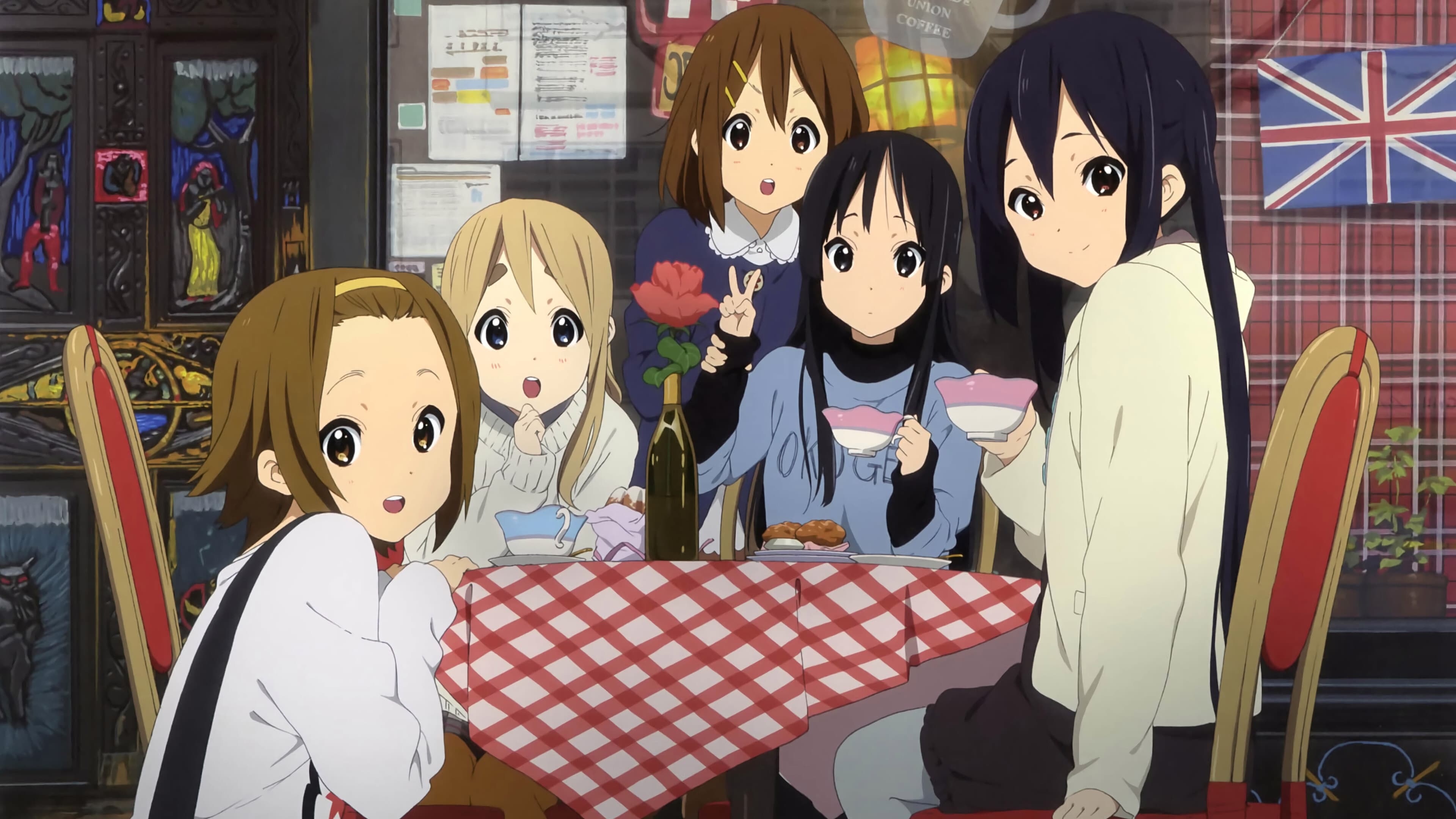 K-On!, TV series, The Movie Database, 3840x2160 4K Desktop