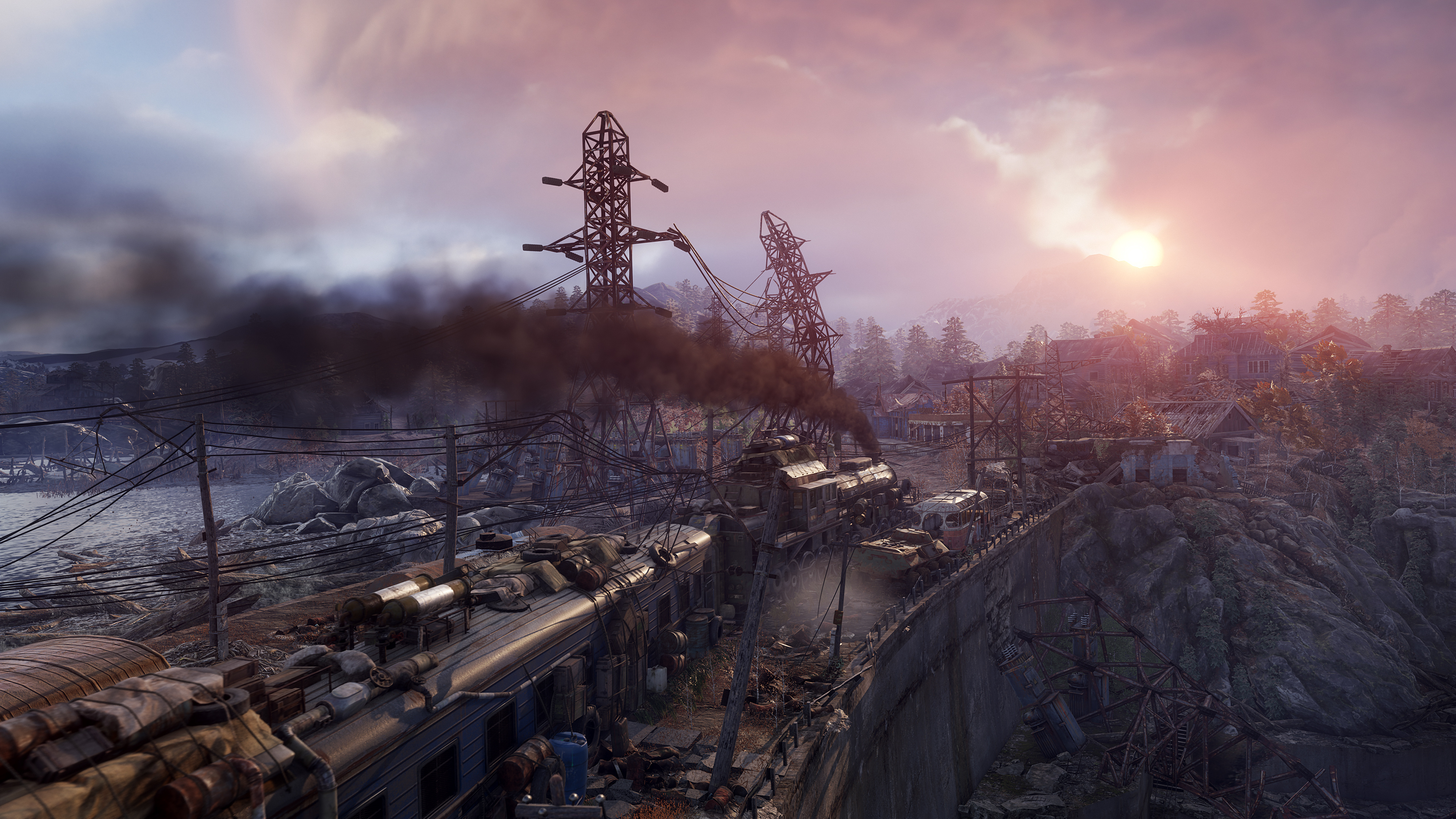 Metro 2033, Metro exodus, Open world, Miniature, 3840x2160 4K Desktop