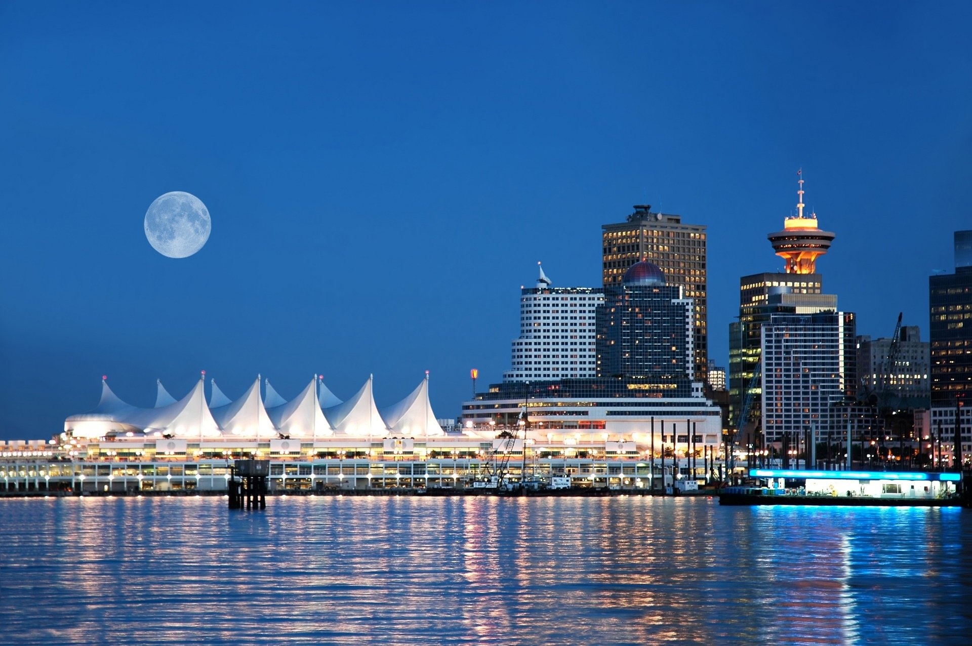 Vancouver Skyline, Travels, HD wallpaper, Background image, 1920x1280 HD Desktop