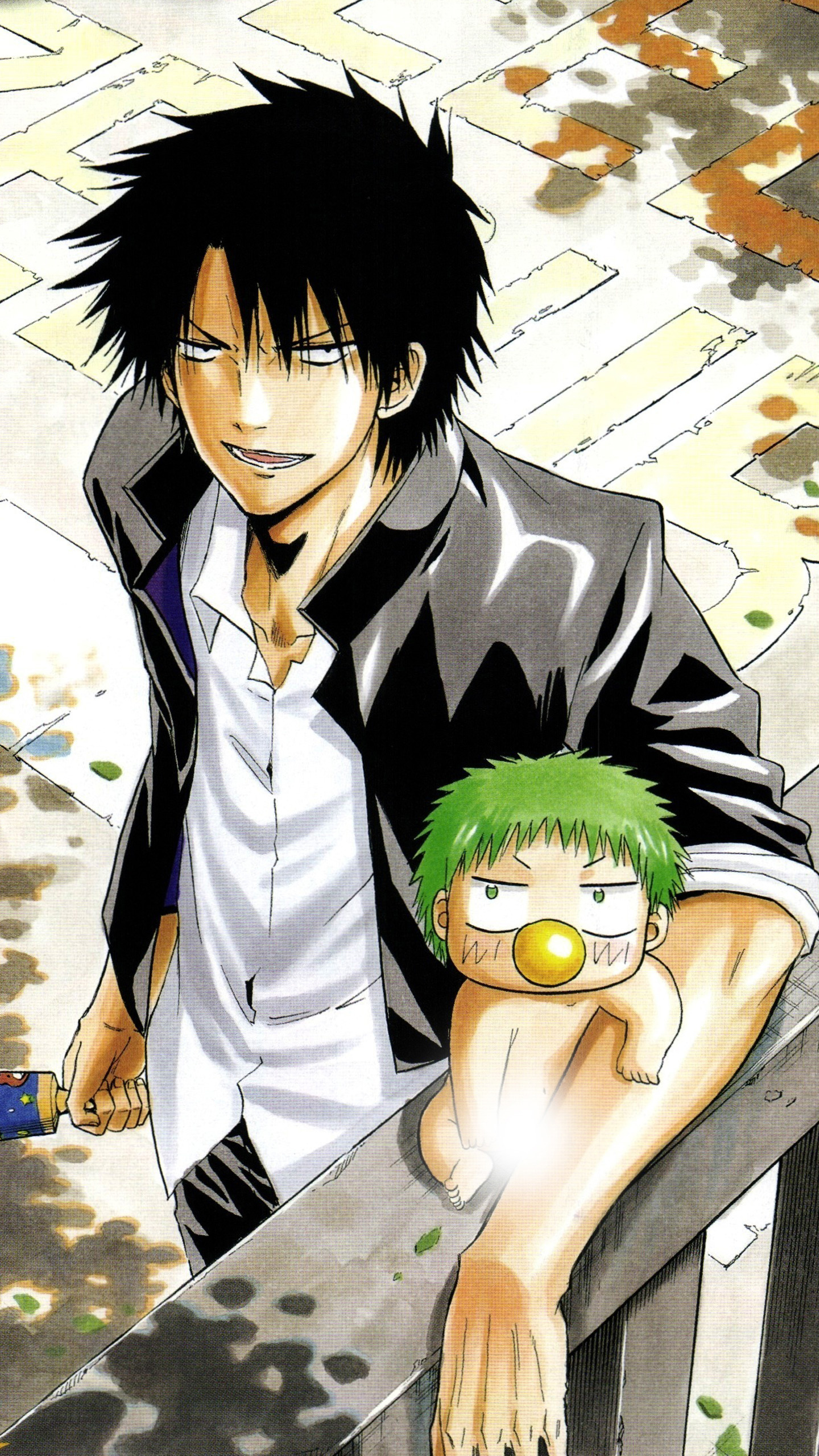 Beelzebub, Mobile wallpapers, Anime, 1440x2560 HD Phone