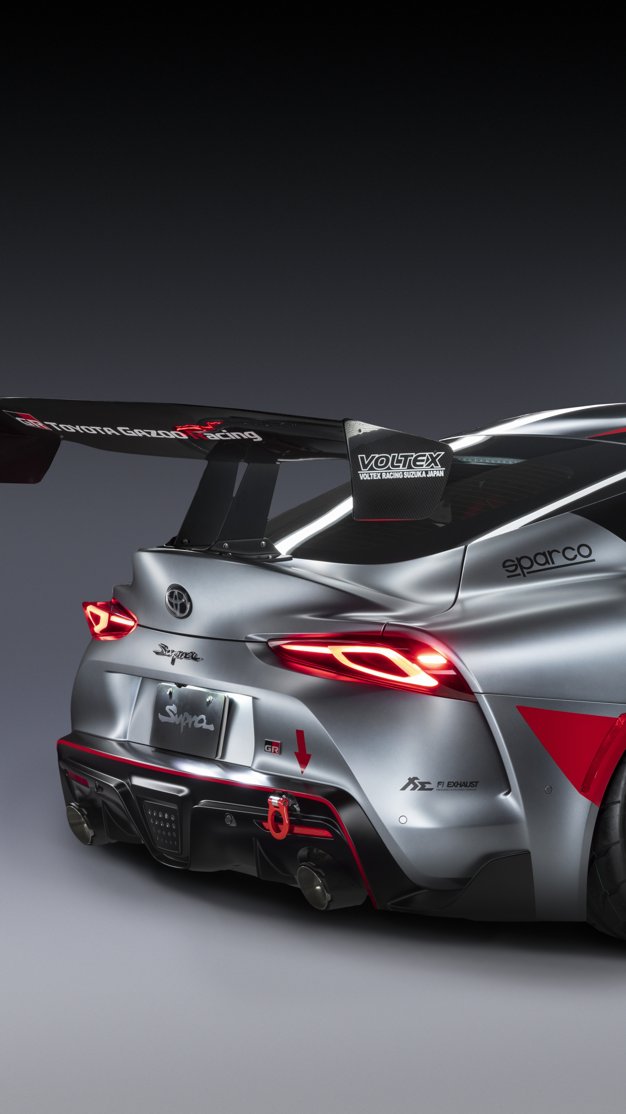 Toyota GR Supra, Track concept, 5K wallpapers, 2160x3840 4K Phone