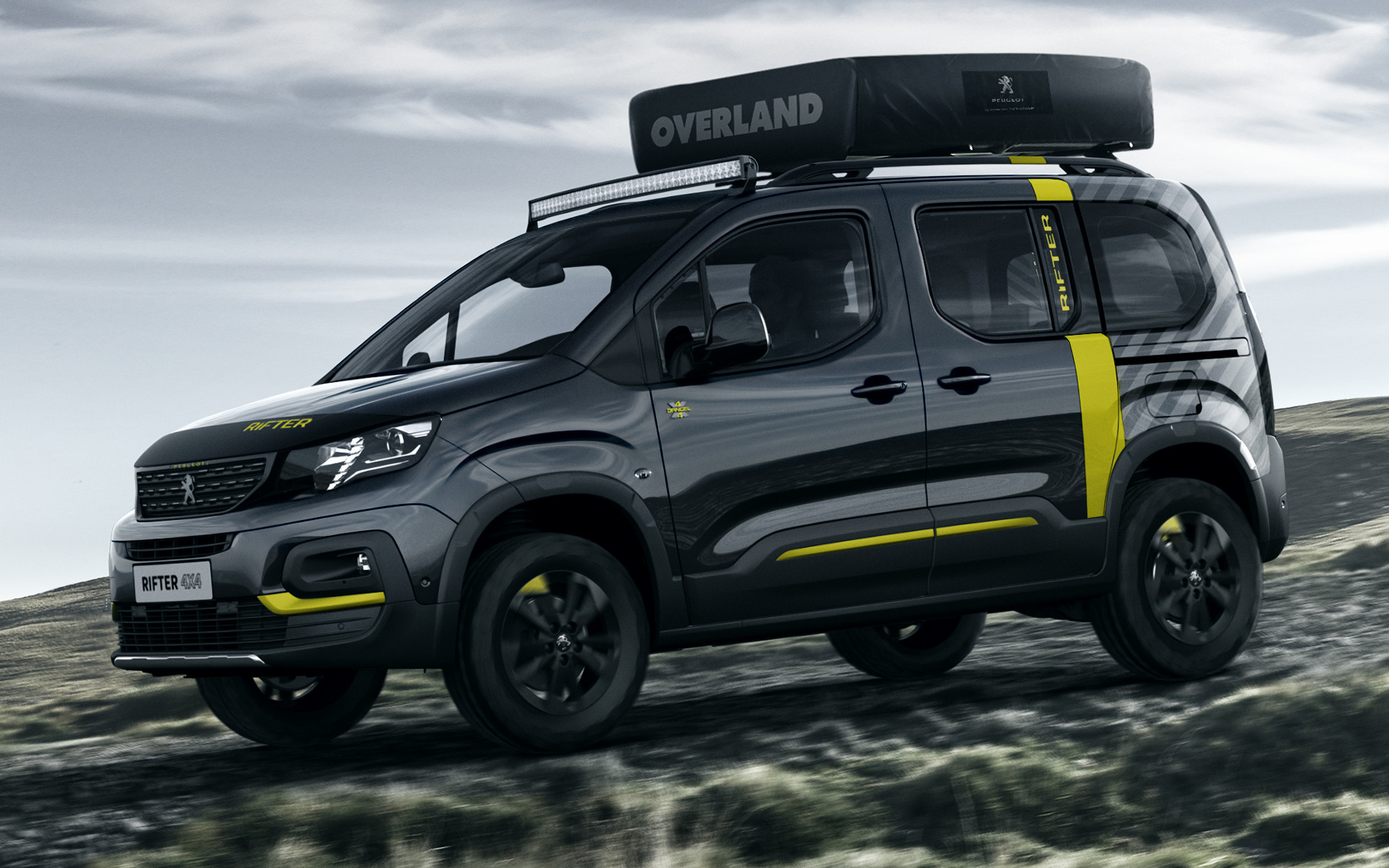Peugeot Rifter, 2018, 4x4 concept, Car Pixel, 1920x1200 HD Desktop