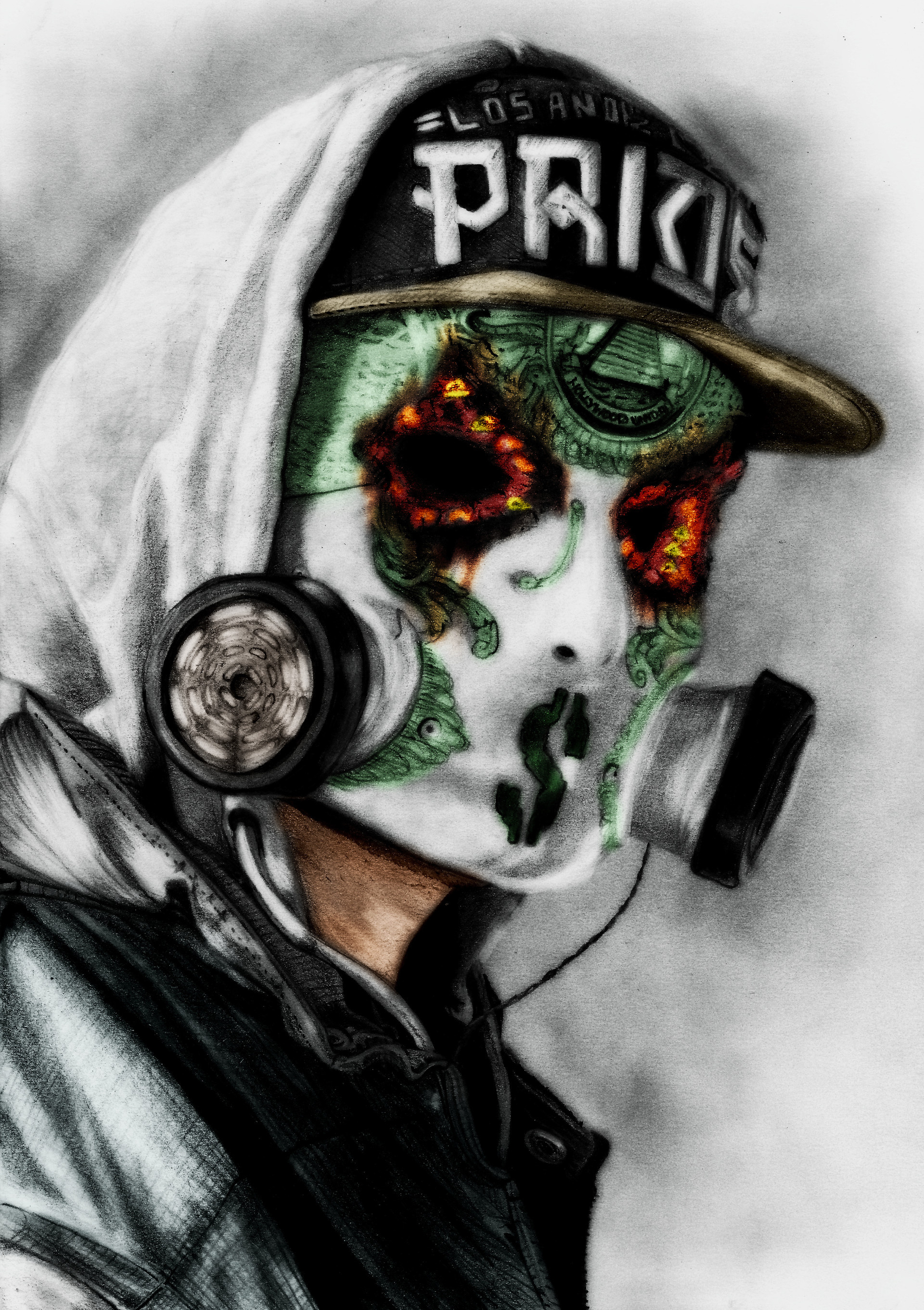 Hollywood Undead music, Gothic art, Dark imagery, 1920x2730 HD Phone