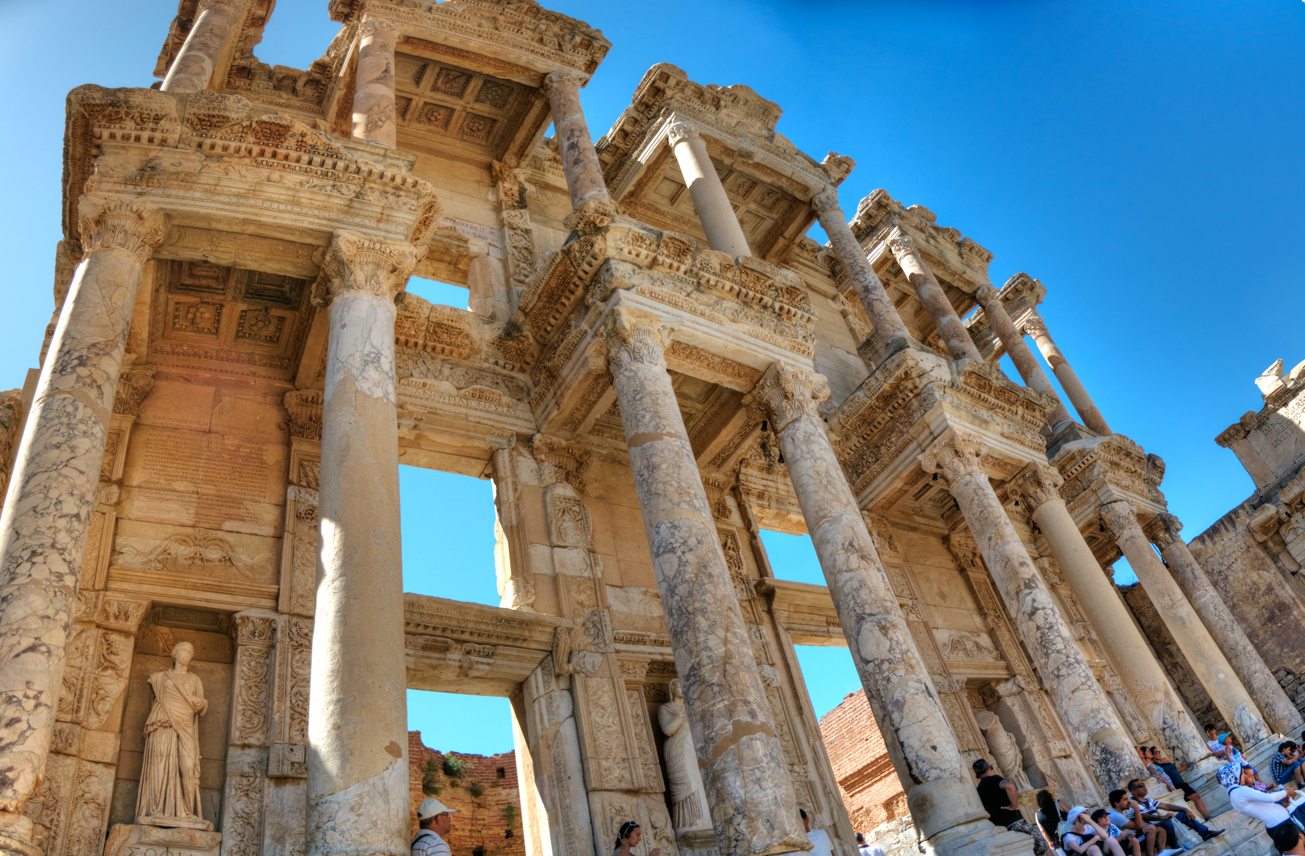 Ephesus ruin, Thousand wonders, Archaeological site, Turkey, 2610x1710 HD Desktop