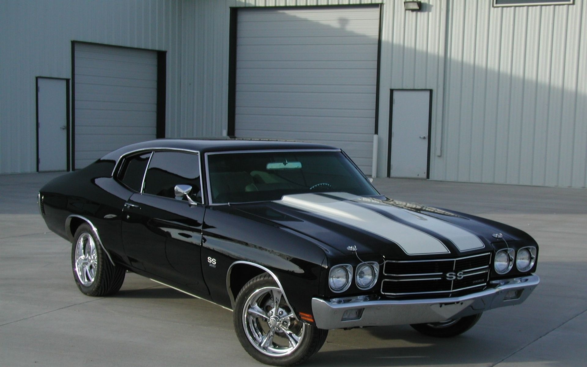 Chevrolet Chevelle, Auto enthusiast, SS badging, Shining chrome, Performance classic, 1920x1200 HD Desktop