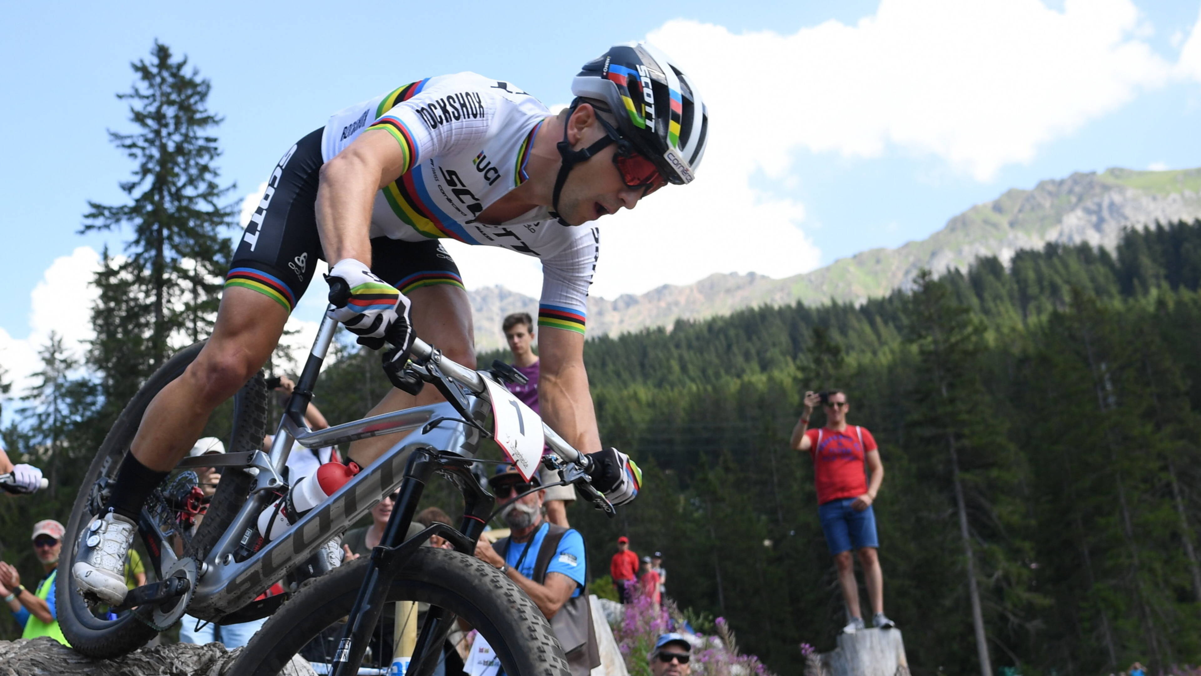 Schurter and Ferrand-Prvot dominate, WK mountainbike, 3840x2160 4K Desktop