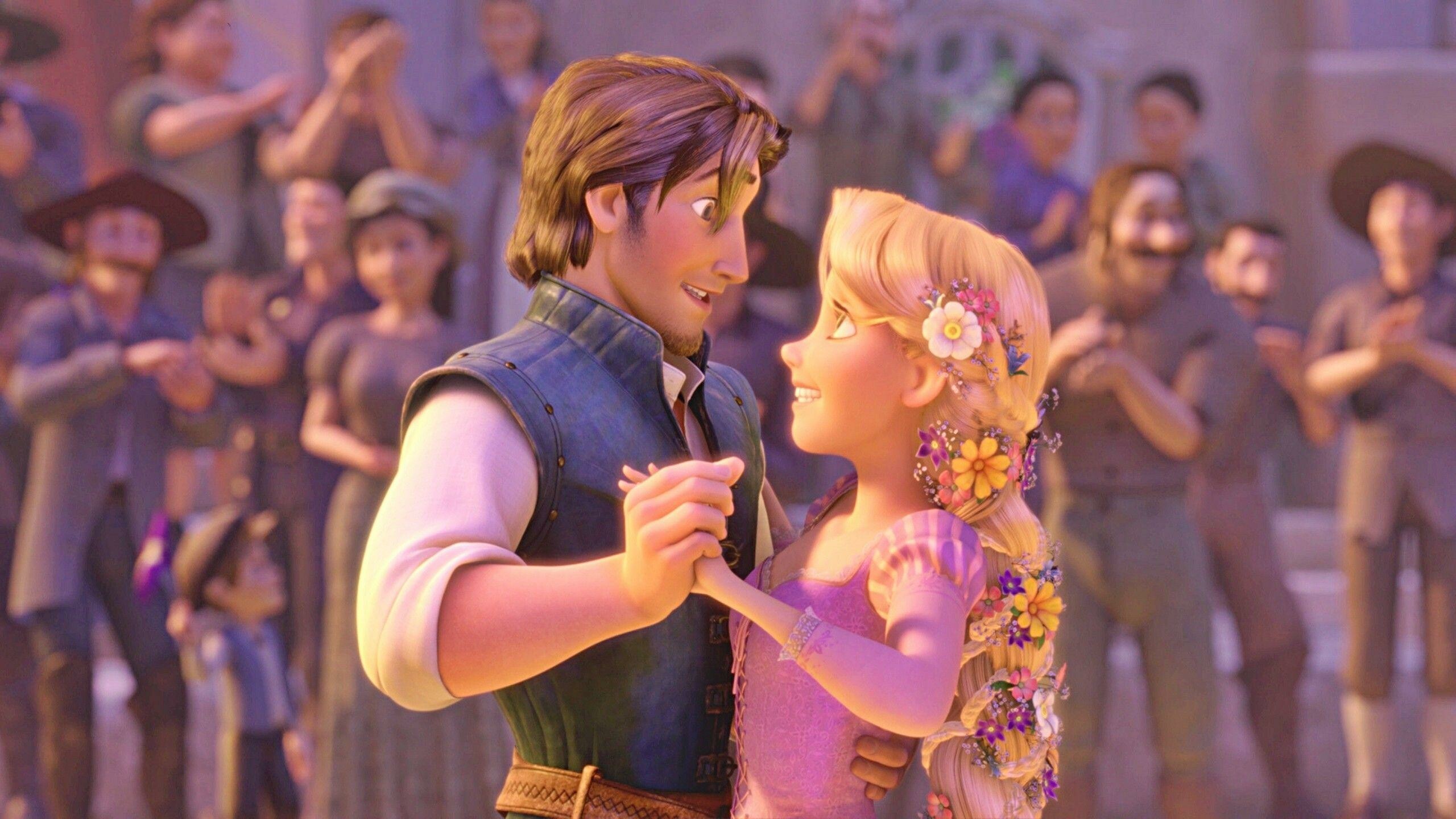 Tangled, Adventurous hero, Flynn Rider, Enchanting visuals, 2560x1440 HD Desktop