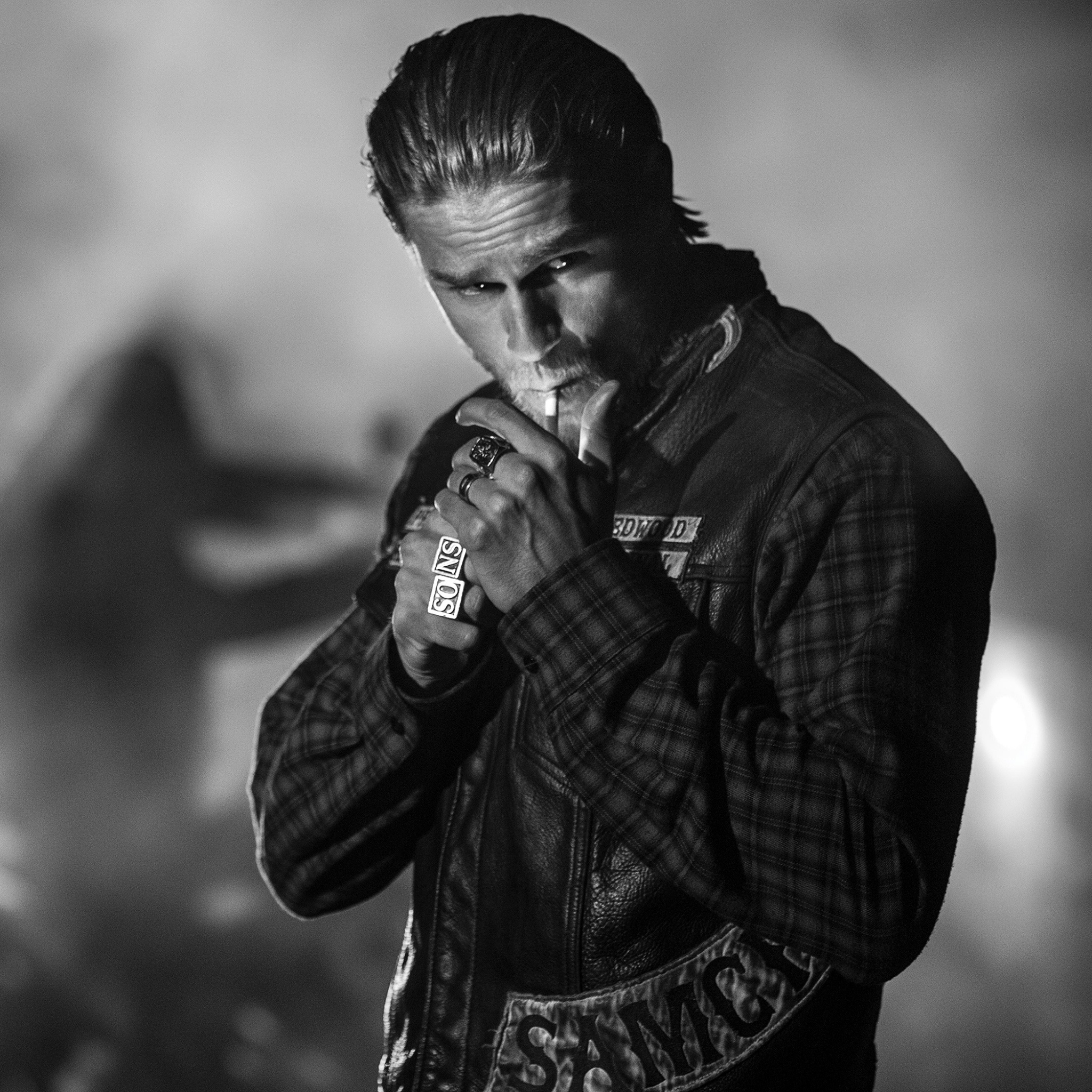 Jax Teller wallpaper, Sons of Anarchy, Motorcycle gang, TV series, 2050x2050 HD Phone