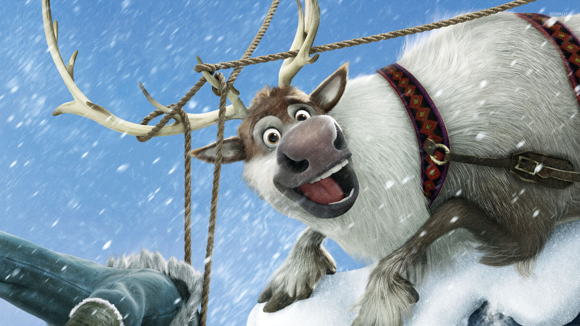 Sven, Frozen Animation, Wallpaper, Cartoons, 1920x1080 Full HD Desktop