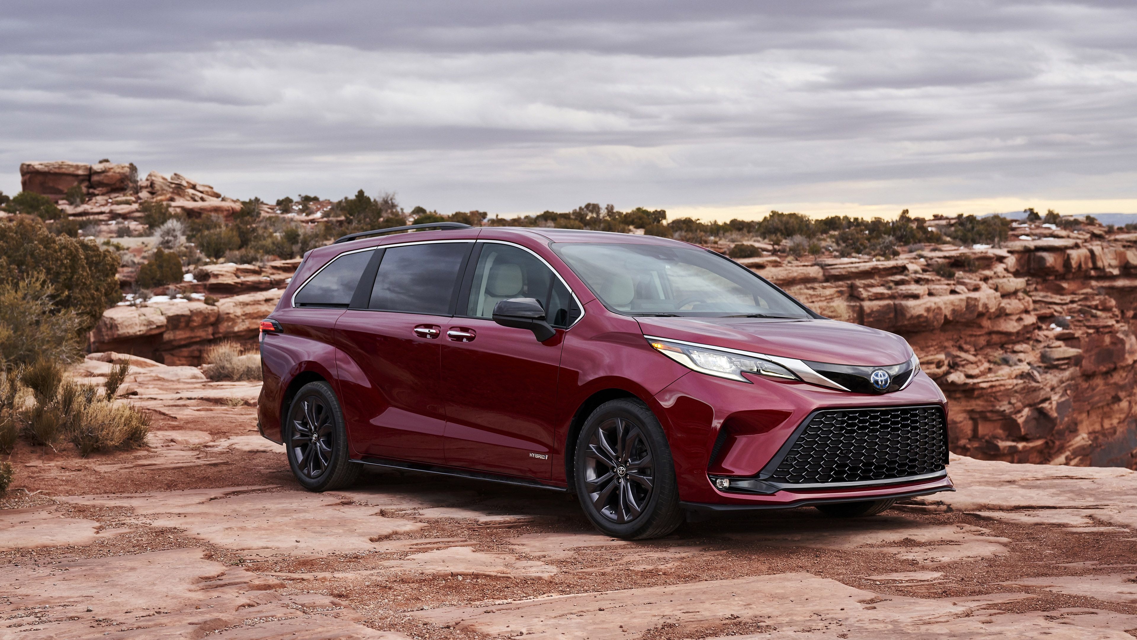 XSE 2021, Toyota Sienna Wallpaper, 3840x2160 4K Desktop