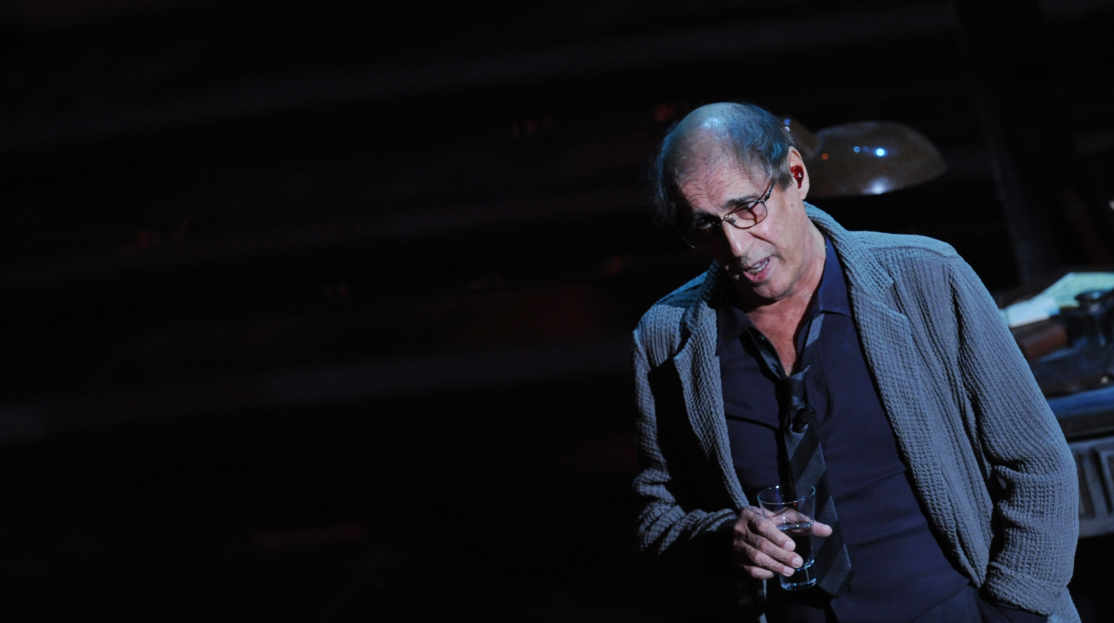 Adriano Celentano, Stylish wallpaper, Timeless icon, Musical legend, 3570x2000 HD Desktop