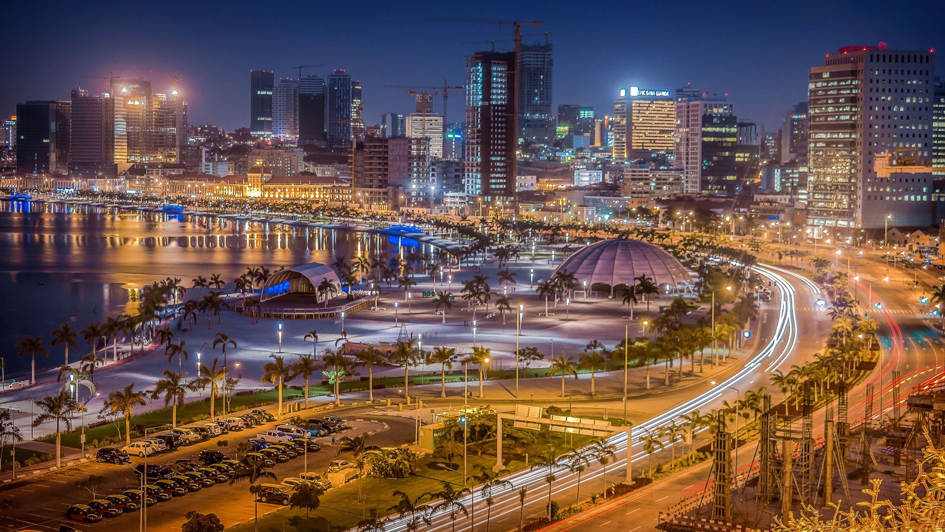 Angola, Travels, British airways, Town office, 1920x1080 Full HD Desktop