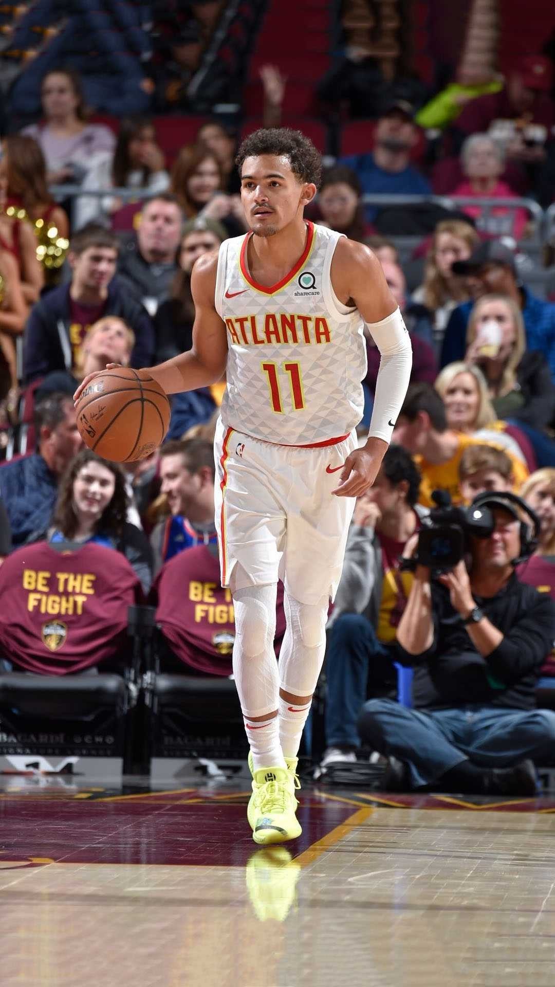 Trae Young wallpaper, NBA player, 1080x1920 Full HD Phone