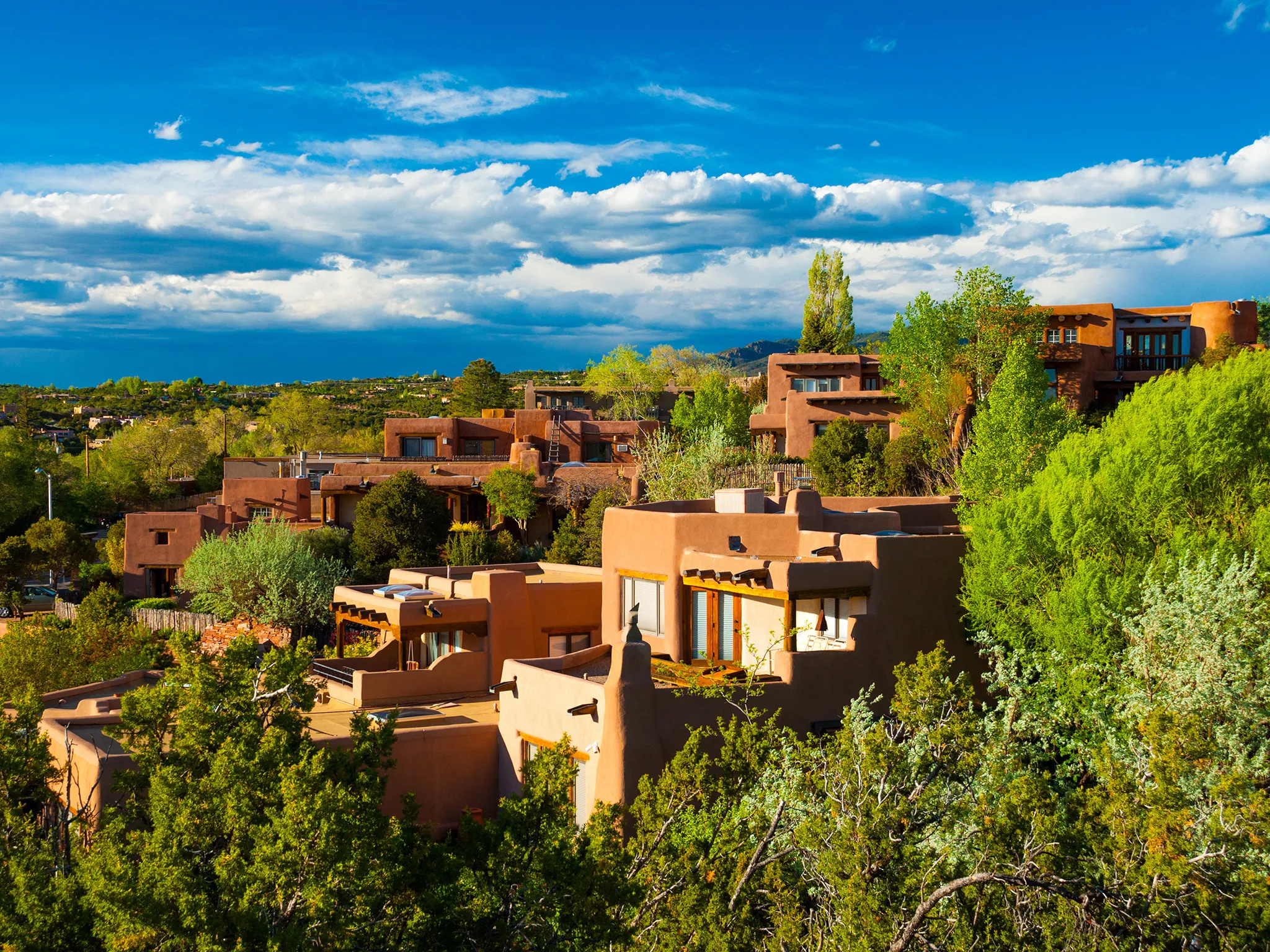 Safe place to live, Santa Fe, New Mexico, Peaceful community, 2050x1540 HD Desktop