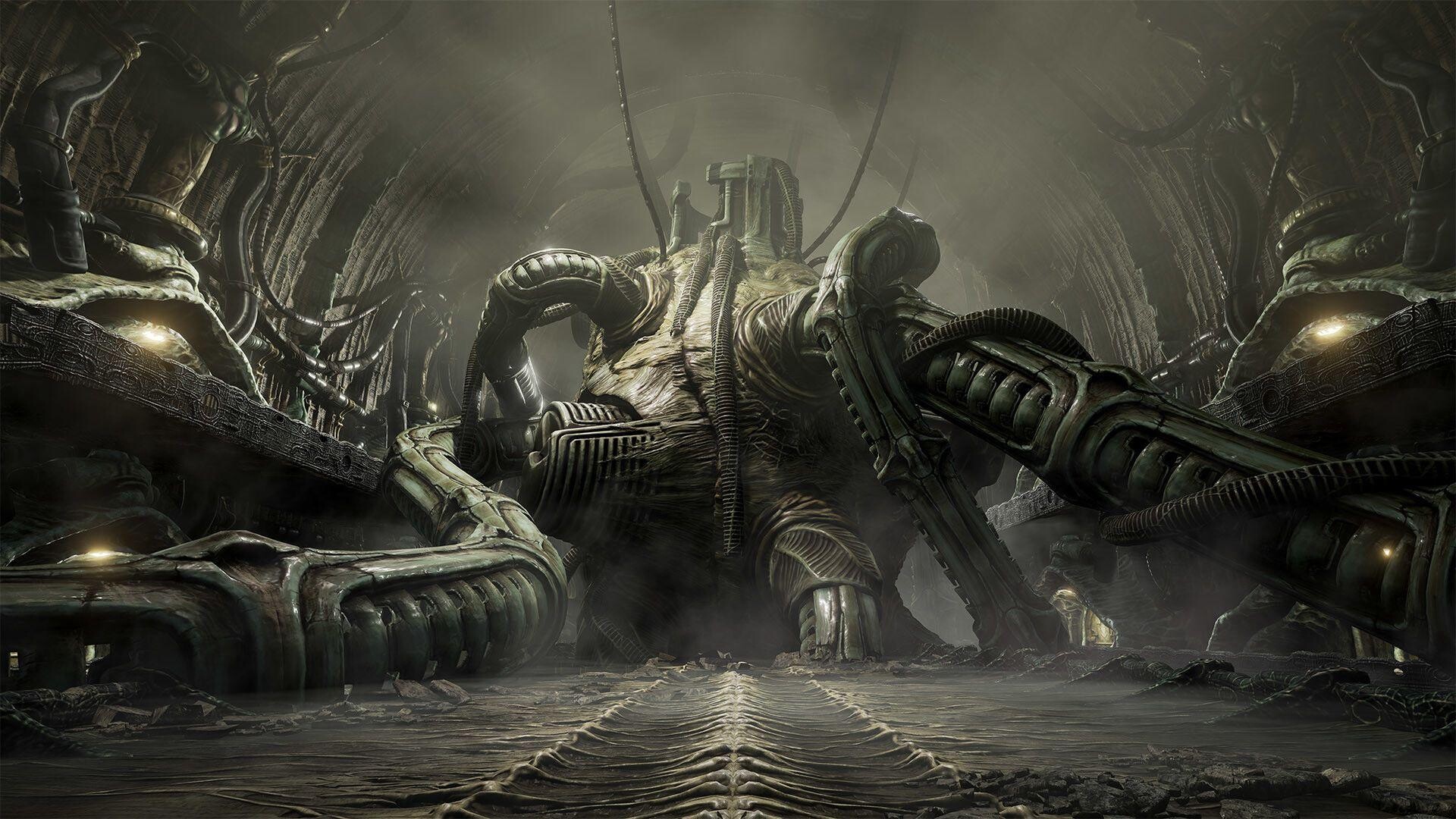 Heart Of The Hive, H.R. Giger Wallpaper, 1920x1080 Full HD Desktop