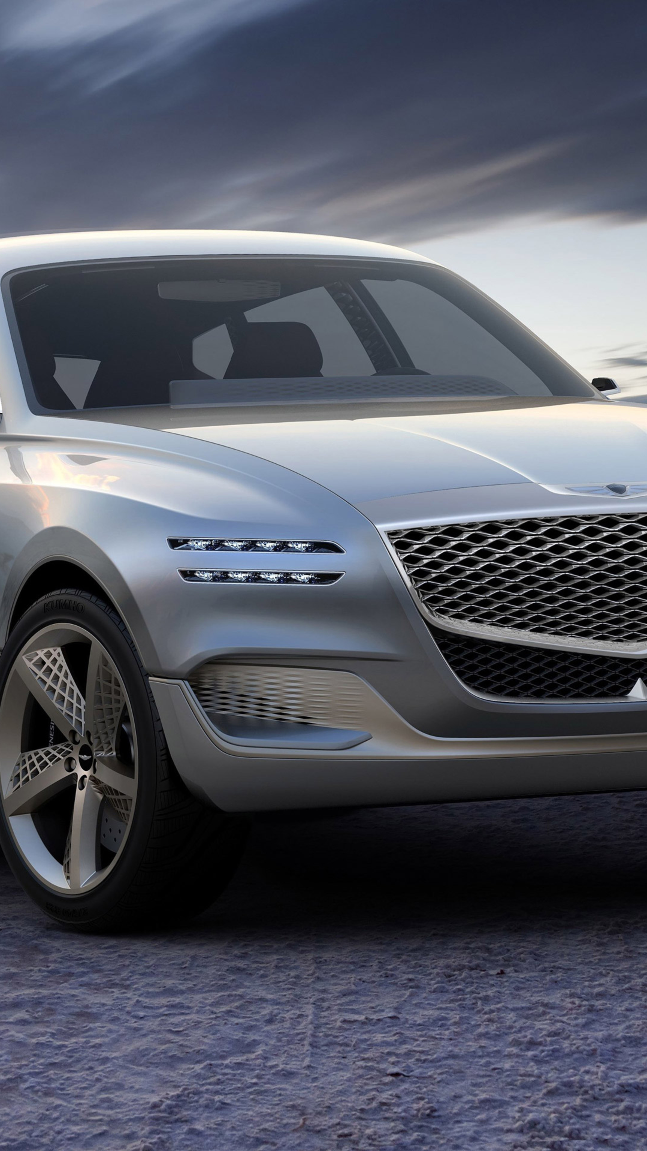 Hyundai Genesis GV80 Concept, Sony Xperia, HD Wallpapers, 2160x3840 4K Phone