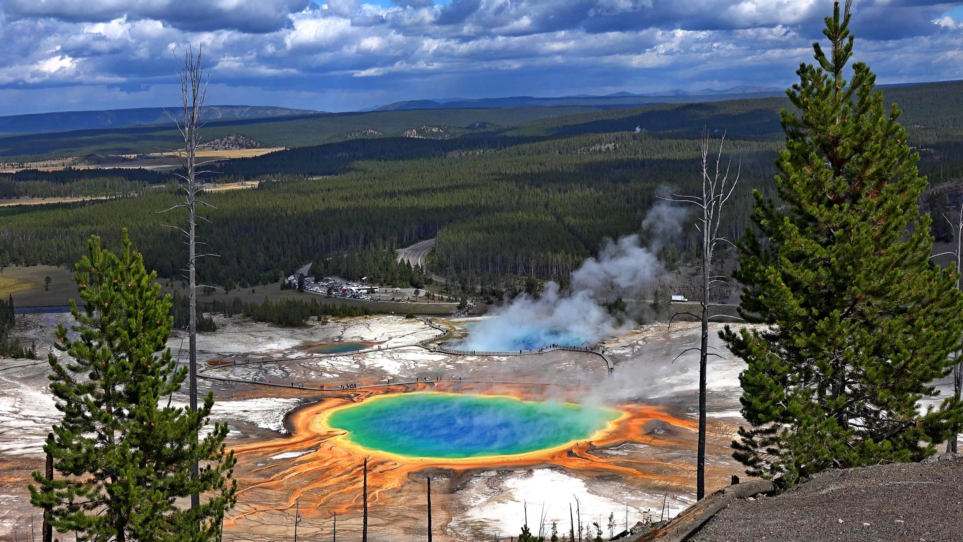 Yellowstone National Park, Earth's natural marvels, Breathtaking pictures, Inspiring wallpapers, 3840x2160 4K Desktop