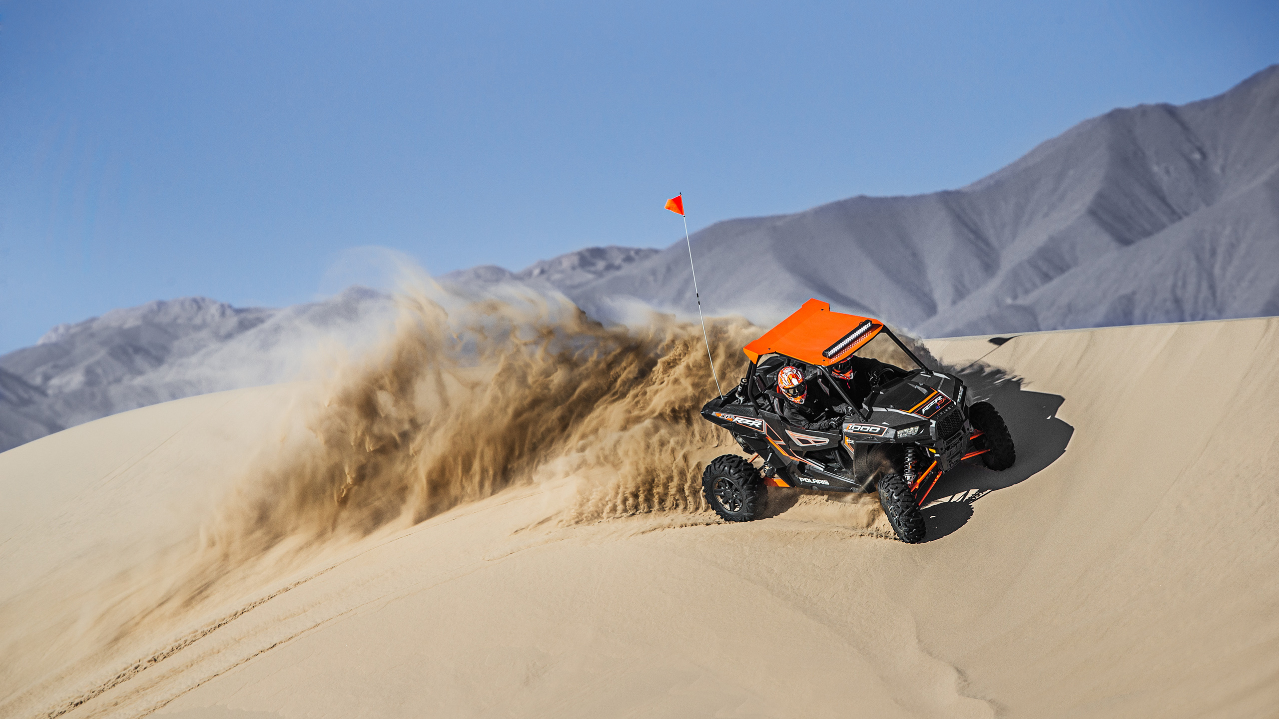 Polaris RZR, Extreme off-roading, Adventure awaits, Get in gear, 2560x1440 HD Desktop