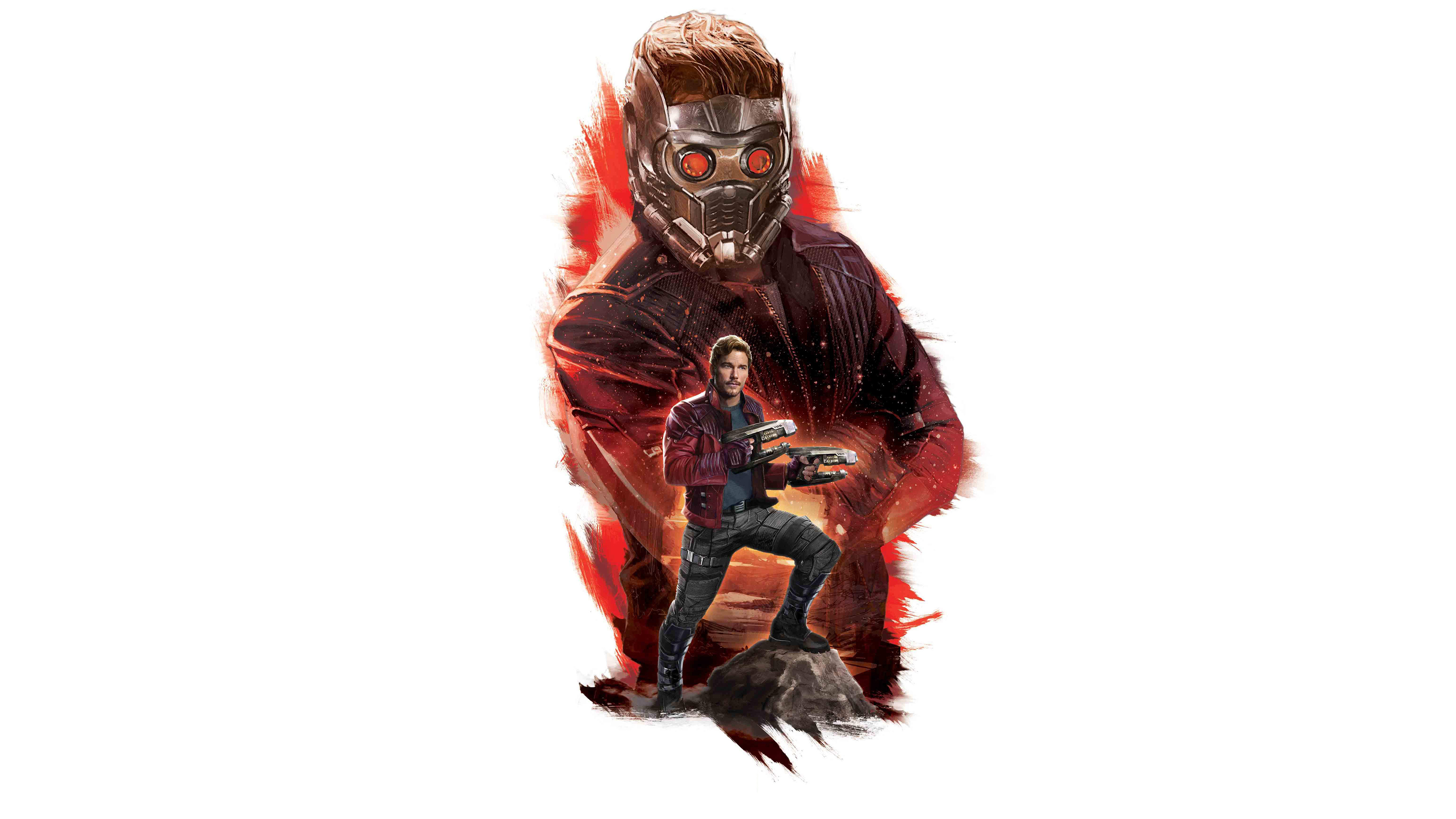 Chris Pratt, Star Lord, Ultra HD wallpaper, Legendary hero, 3840x2160 4K Desktop