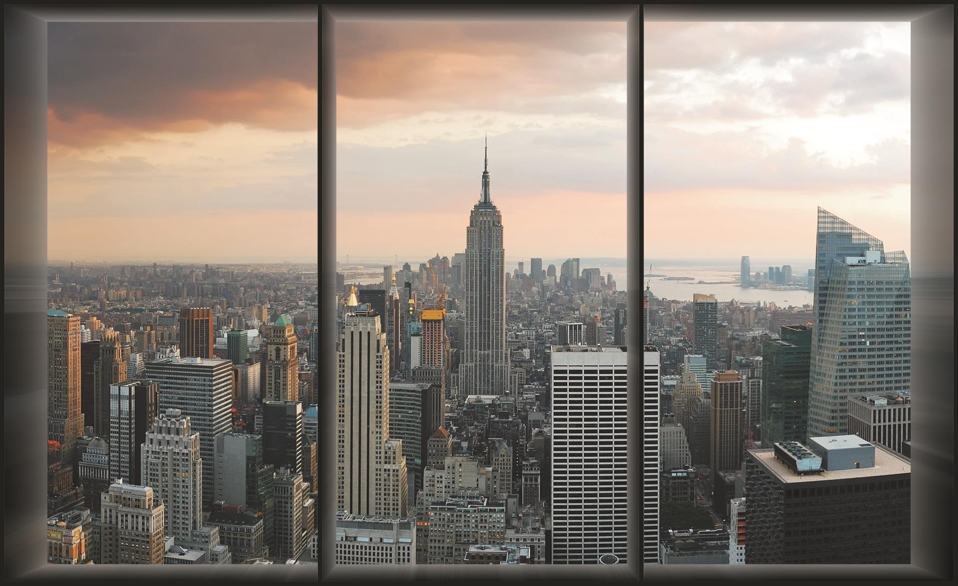 Skyline Mural, New York City skyline, Wall mural, The Mural Store, 1920x1180 HD Desktop