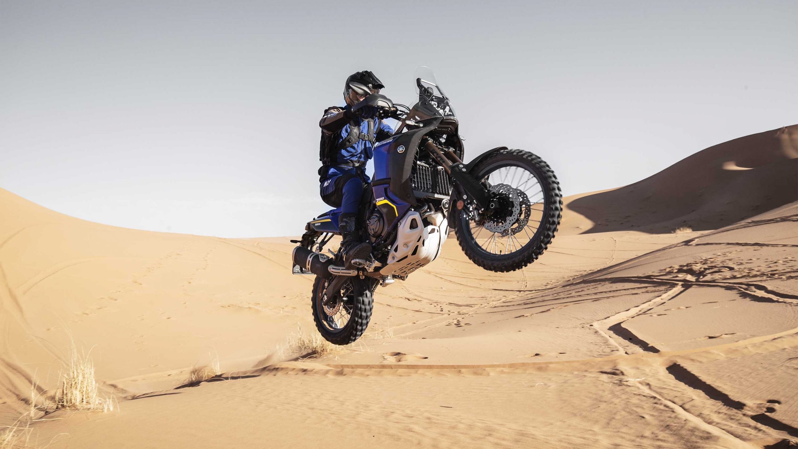 Jump, Yamaha Tenere 700 Wallpaper, 2560x1440 HD Desktop