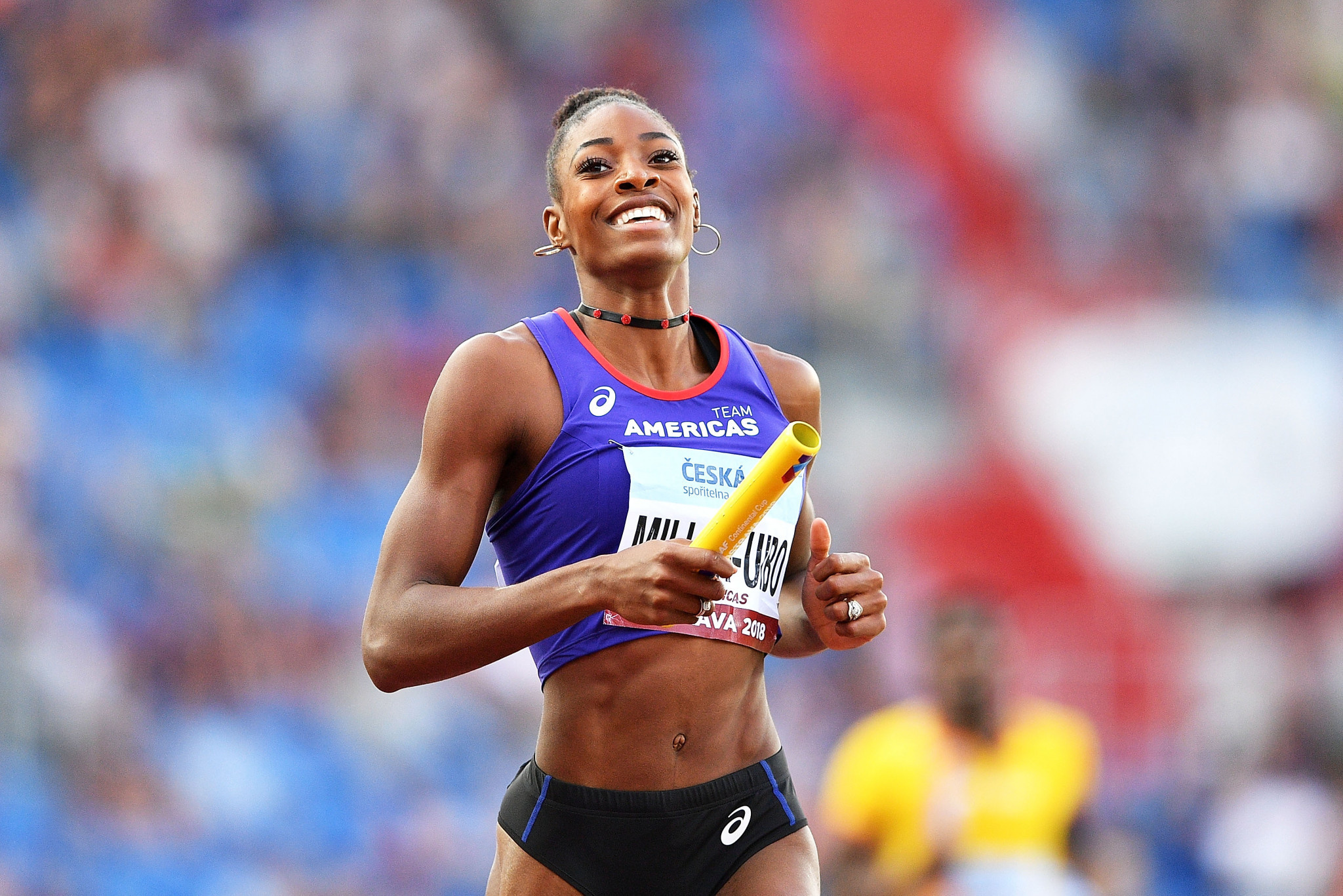 Ostrava 2018, Shaunae Miller-Uibo Wallpaper, 2050x1370 HD Desktop