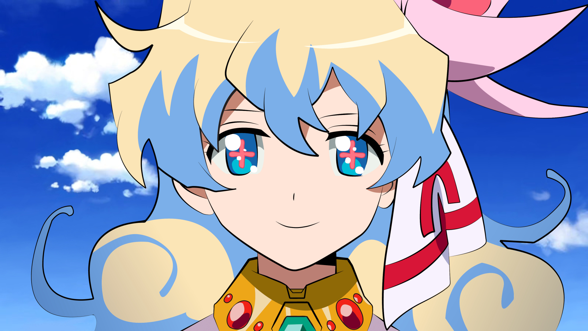 Nia, Gurren Lagann, FHD background, 1920x1080 Full HD Desktop