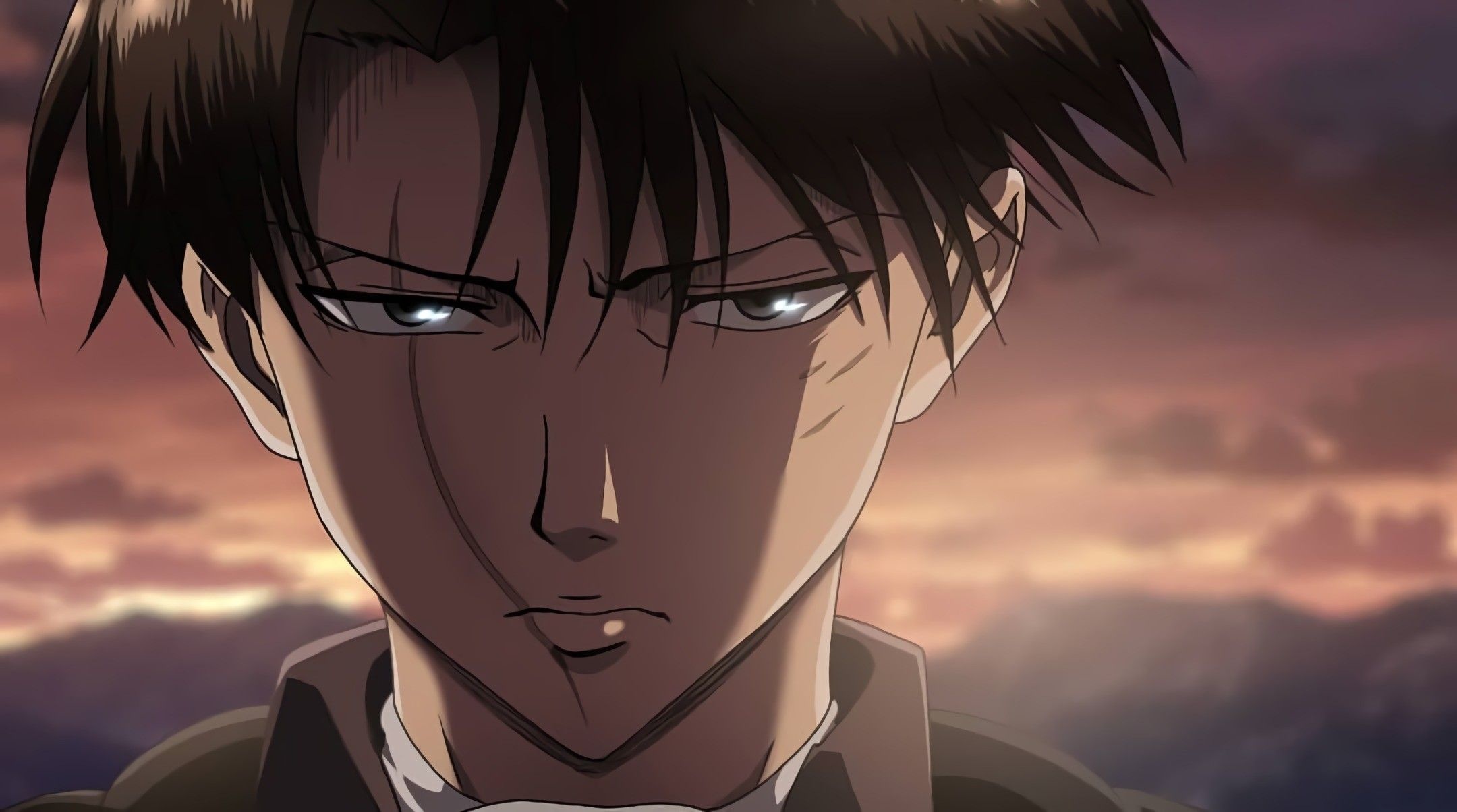 Close-up, Levi Ackerman Wallpaper, 2160x1210 HD Desktop