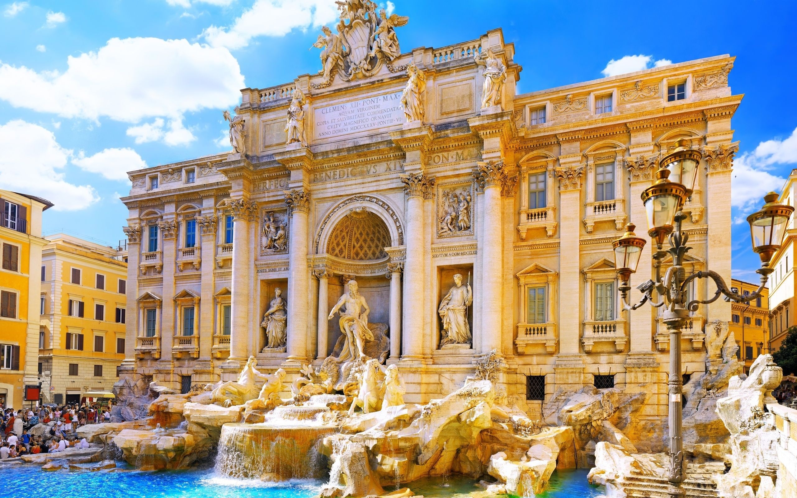 Trevi Fountain, Europe Wallpaper, 2560x1600 HD Desktop