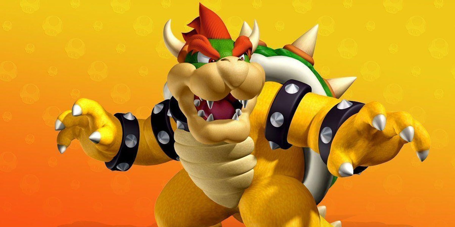 Bowser, Mario Castle Wallpaper, 1800x900 Dual Screen Desktop