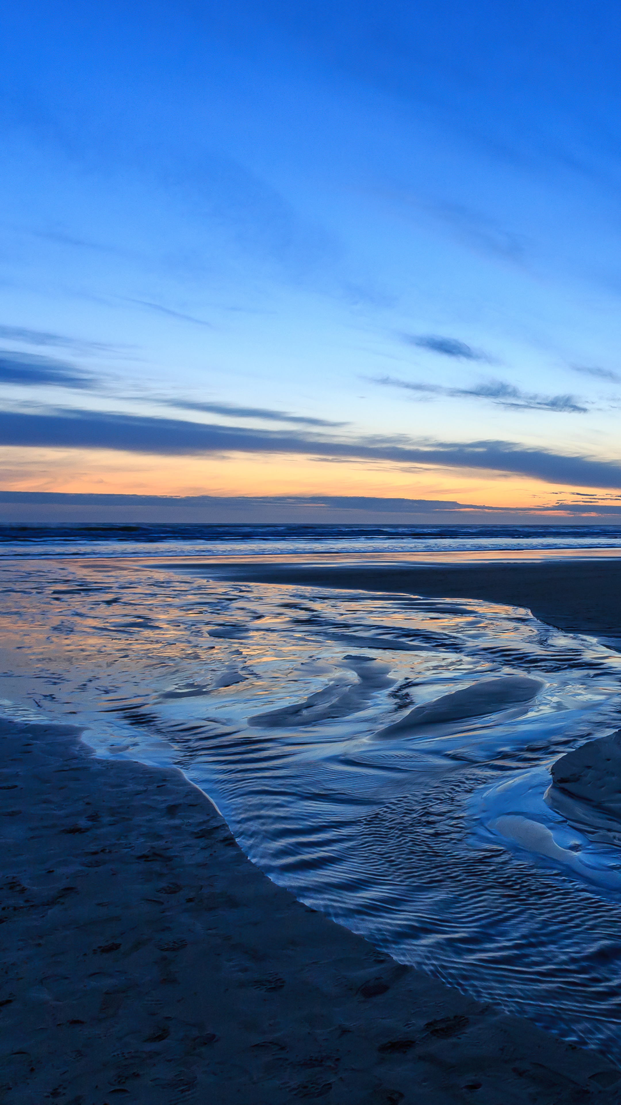 Ocean sea sky, 4k, Sony Xperia, 2160x3840 4K Phone