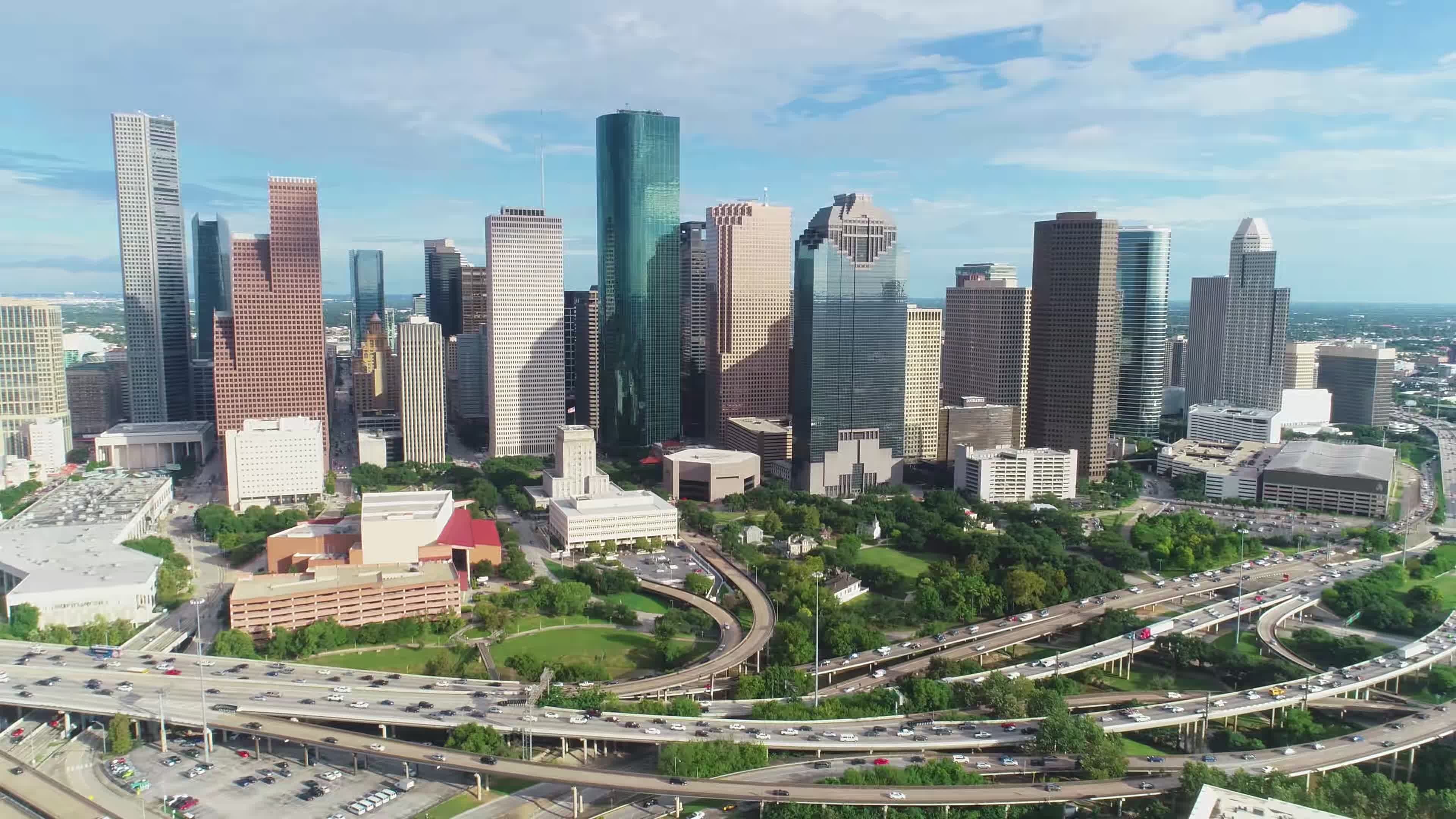 Texas, Houston Skyline Wallpaper, 3840x2160 4K Desktop