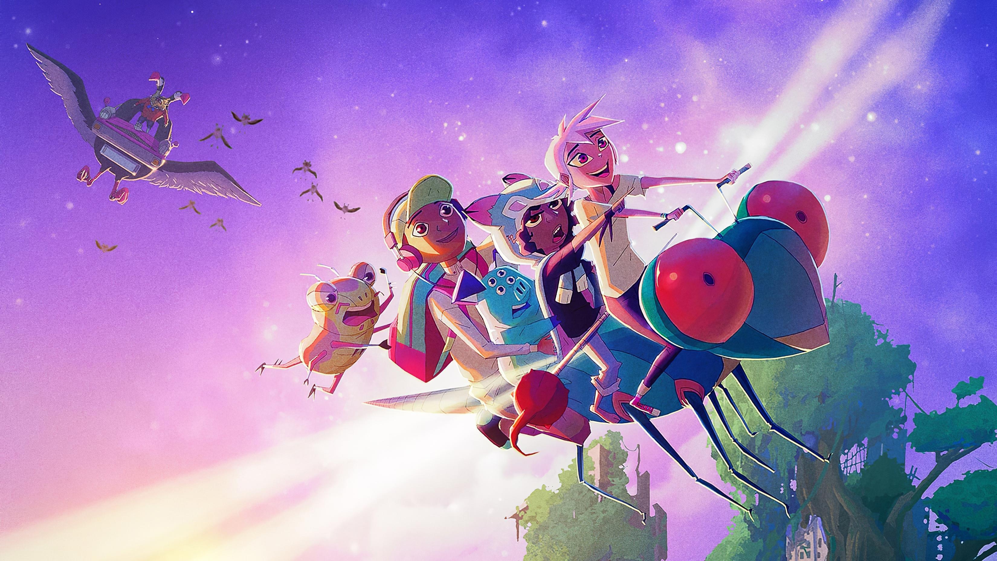 Kipo and the Age of Wonderbeasts Animation, Kipo and the Age of Wonderbeasts wallpapers, 3300x1860 HD Desktop