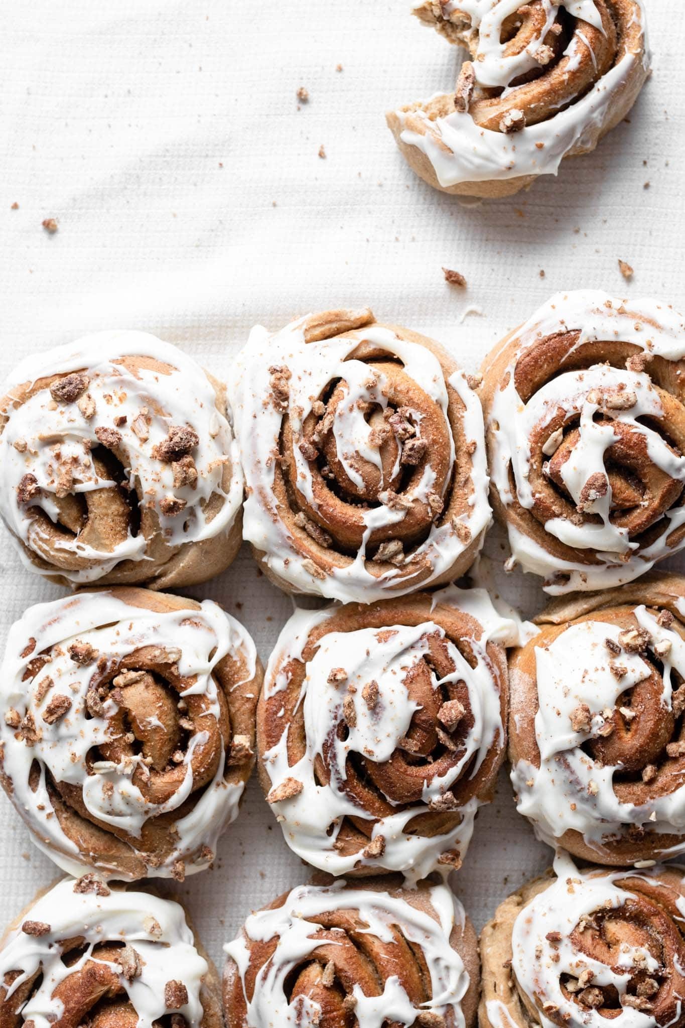 Whole wheat cinnamon rolls, Healthier choice, Nutritious pastry, Wholesome sweetness, 1370x2050 HD Phone