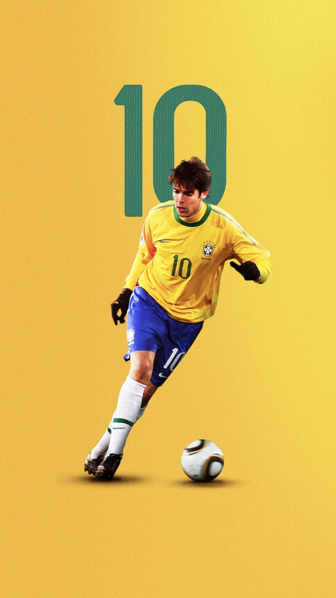 Kaka in sports, Sporting legend, Brazilian talent, Soccer superstar, 1080x1920 Full HD Phone