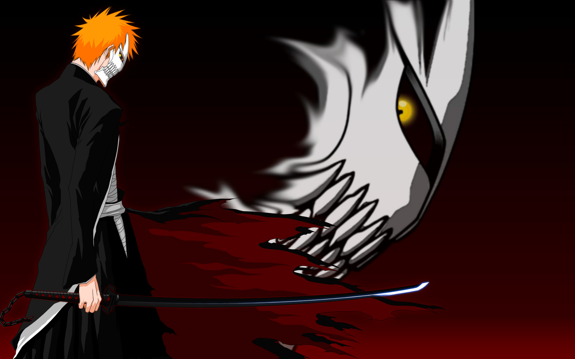 Hollow form, Ichigo Kurosaki Wallpaper, 1920x1200 HD Desktop