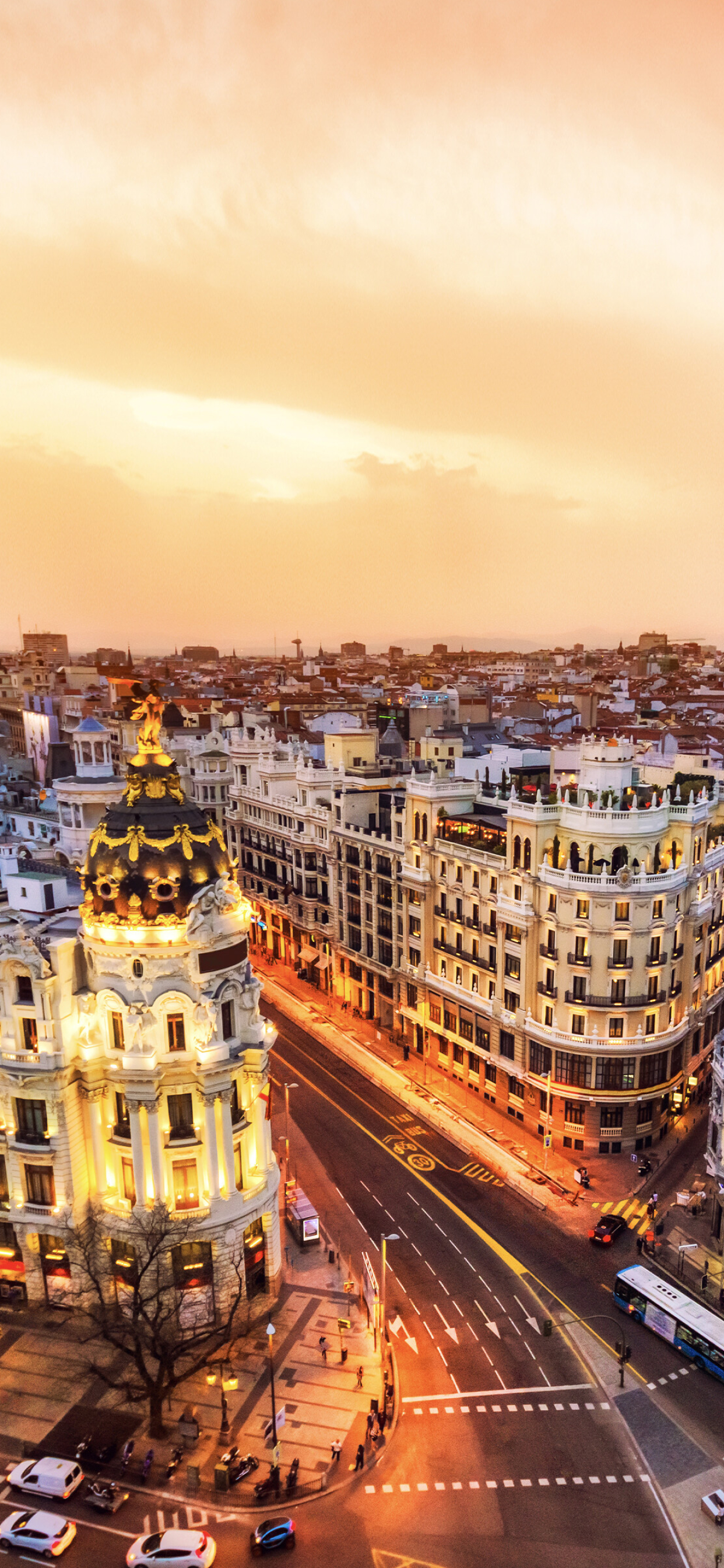 Madrid city iPhone wallpapers, Urban vibes, City exploration, Spanish capital, 1250x2690 HD Phone