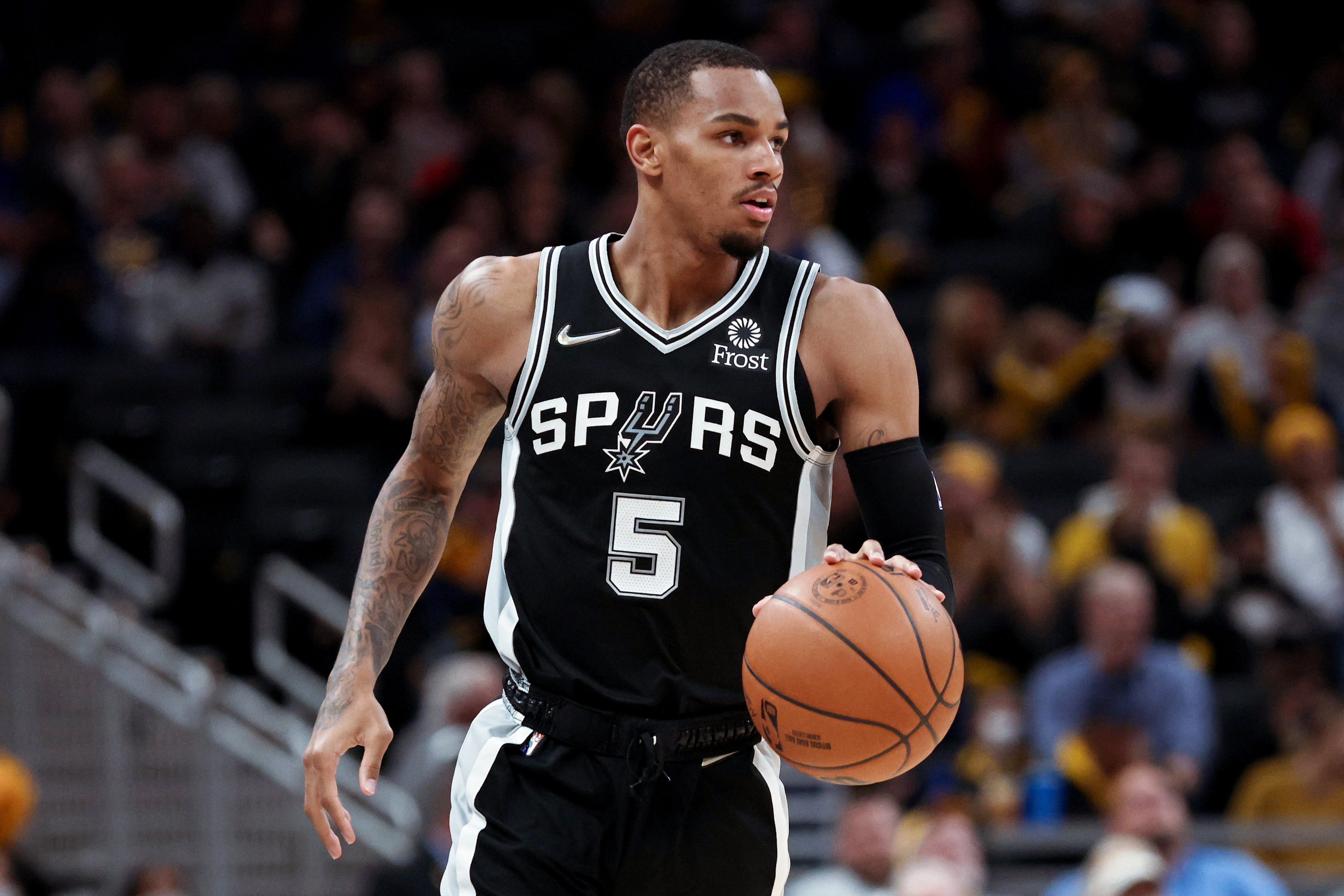 Dejounte Murray, NBA trades, Spurs player, Consideration, 3200x2140 HD Desktop
