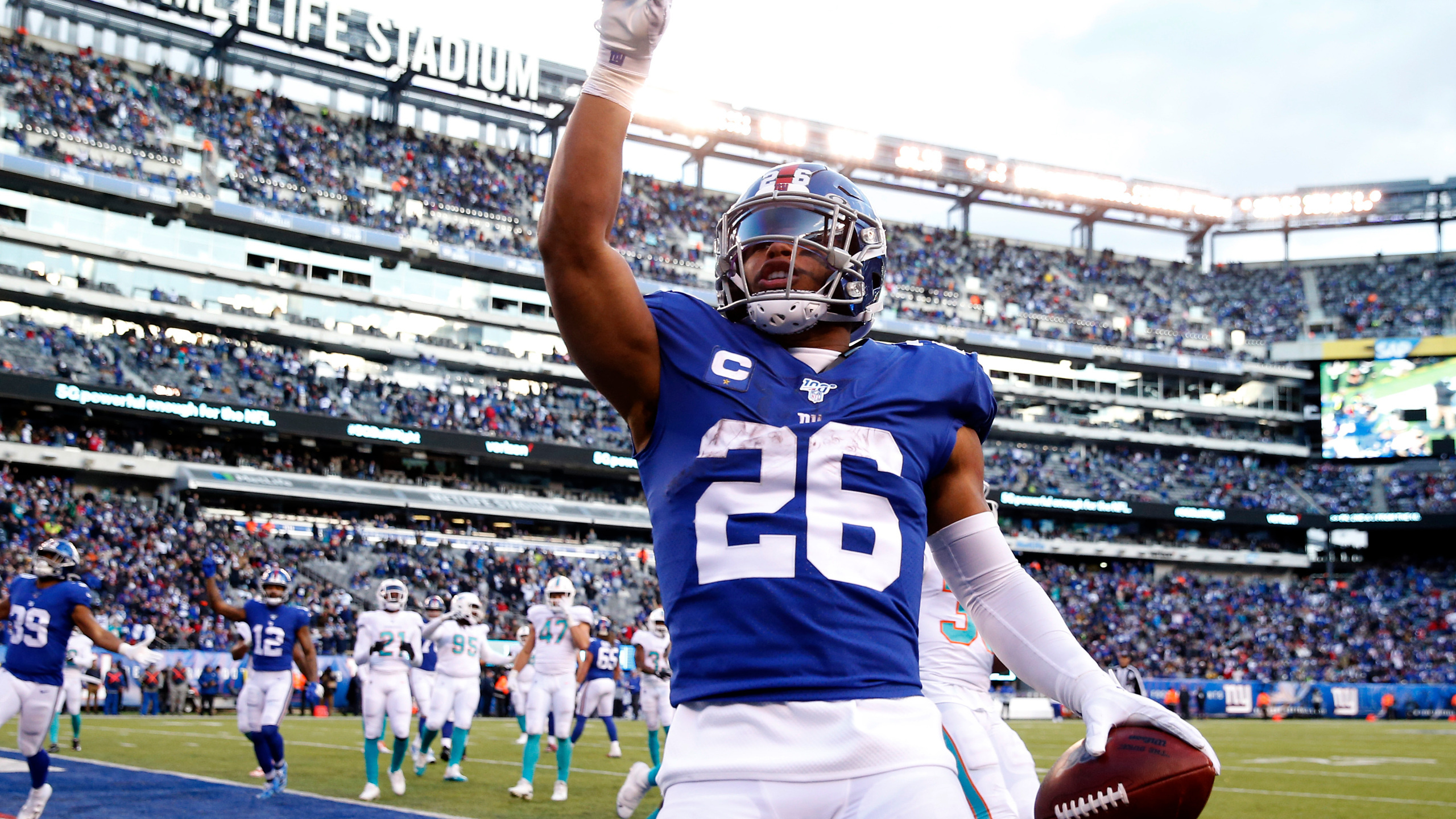 Saquon Barkley, Sports, Sayquon it ain't, Sportsmanship, 2560x1440 HD Desktop